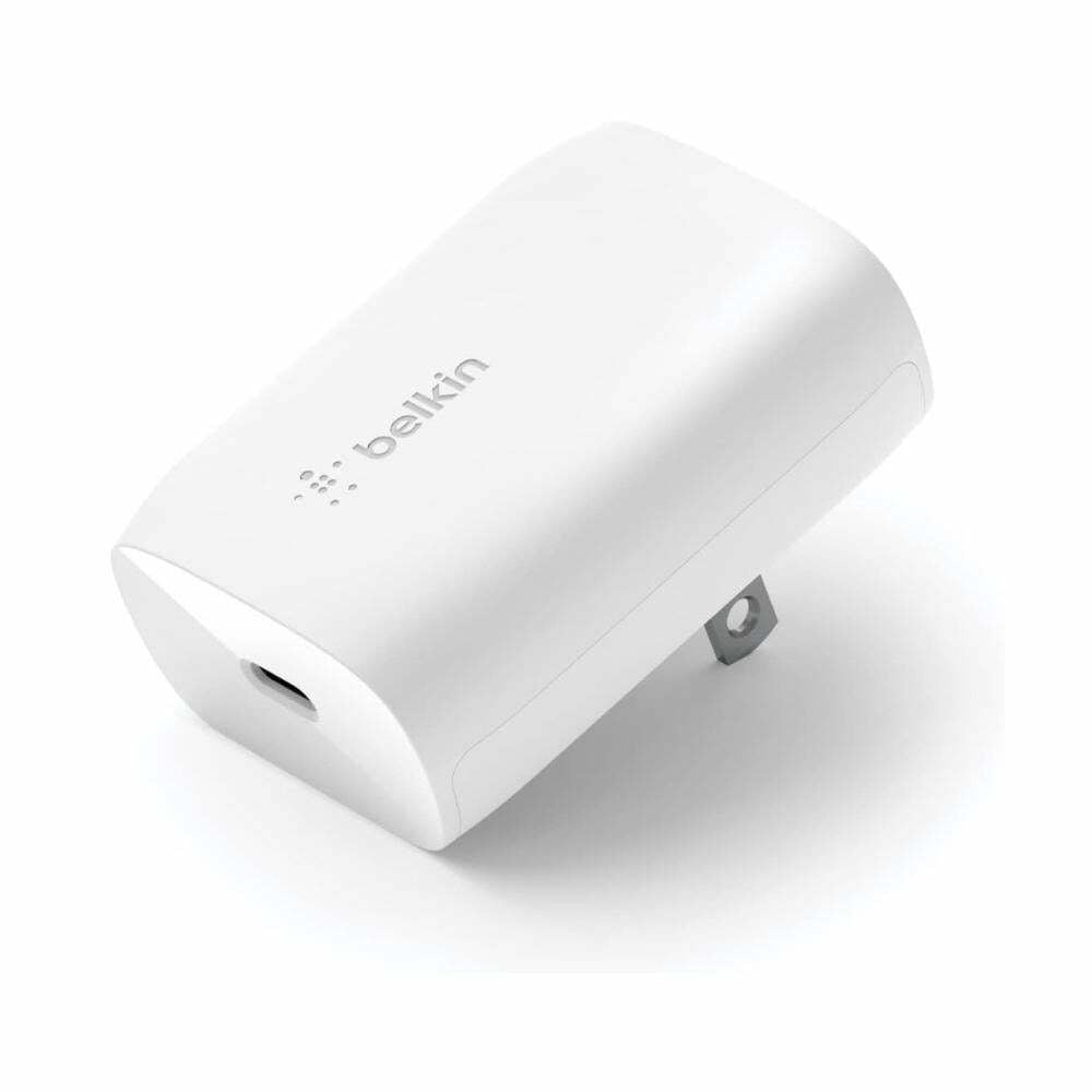 Belkin 20-Watt USB-C Wall Charger, Power Delivery USB-C Charger, PPS Fast Charging