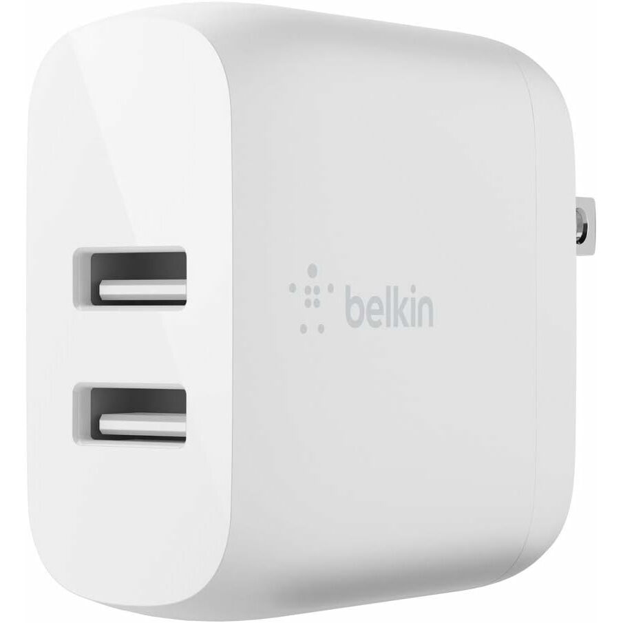 Belkin 24W Dual Port USB Wall Charger - iPhone Fast Charging Block