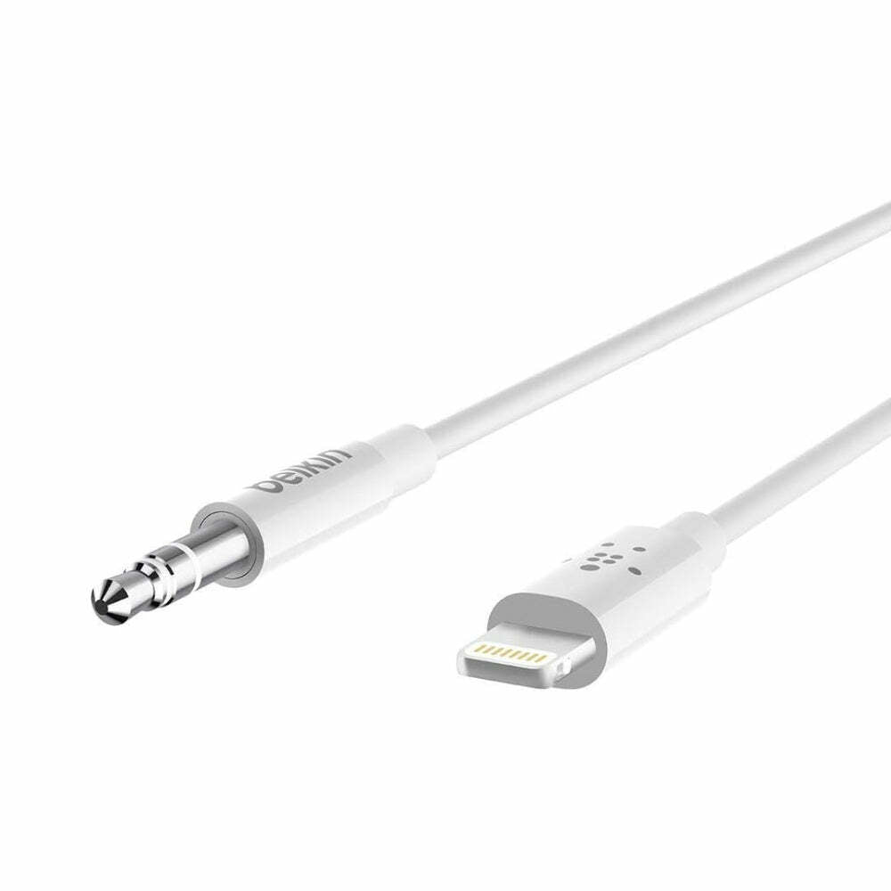 Belkin 3.5mm Audio Cable With Lightning Connector, White