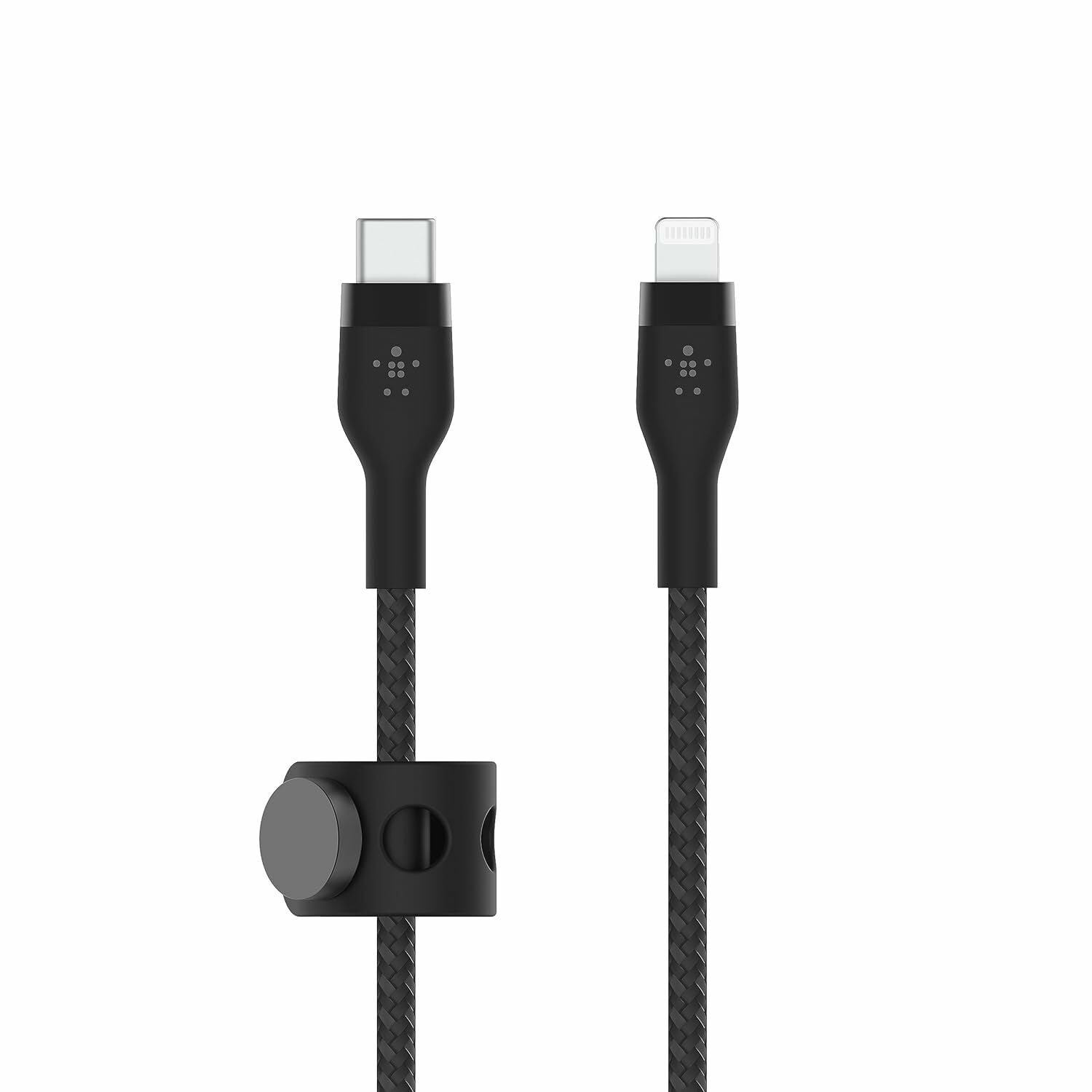 Belkin BoostCharge Pro Flex Braided USB Type C to Lightning Cable (2M/6.6ft), MFi Certified 20W Fast Charging