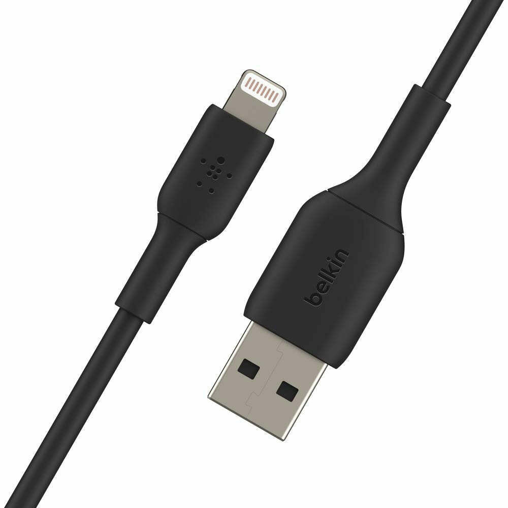 Belkin BoostCharge USB to Lightning Cable - 6.6ft/2M - MFi Certified Apple iPhone Charger