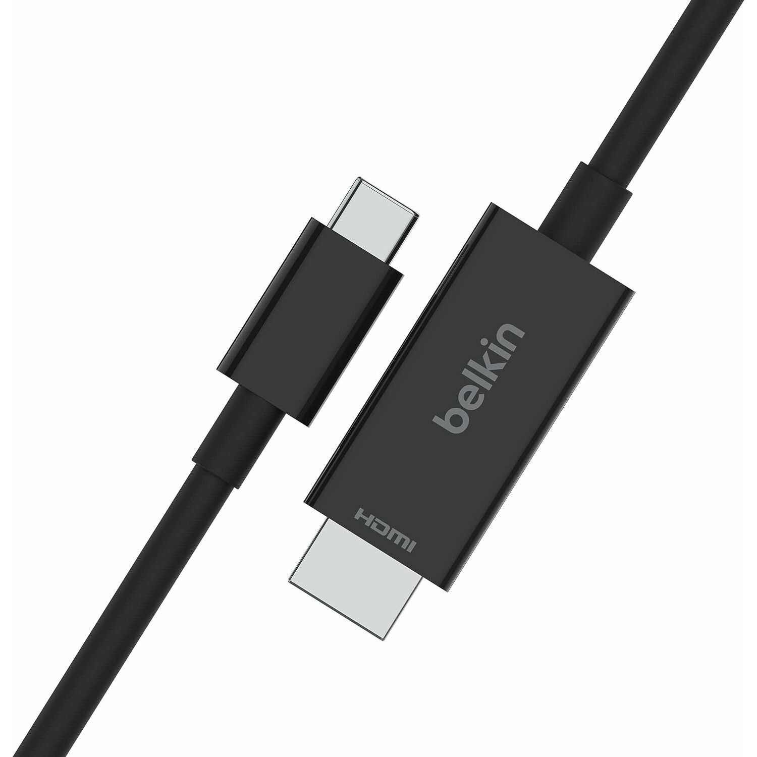 Belkin USB Type C to HDMI 2.1 Cable, 6.6FT/2M Cable with 8K @60Hz, 4K@144Hz, HDR, HBR3, DSC, HDCP 2.2
