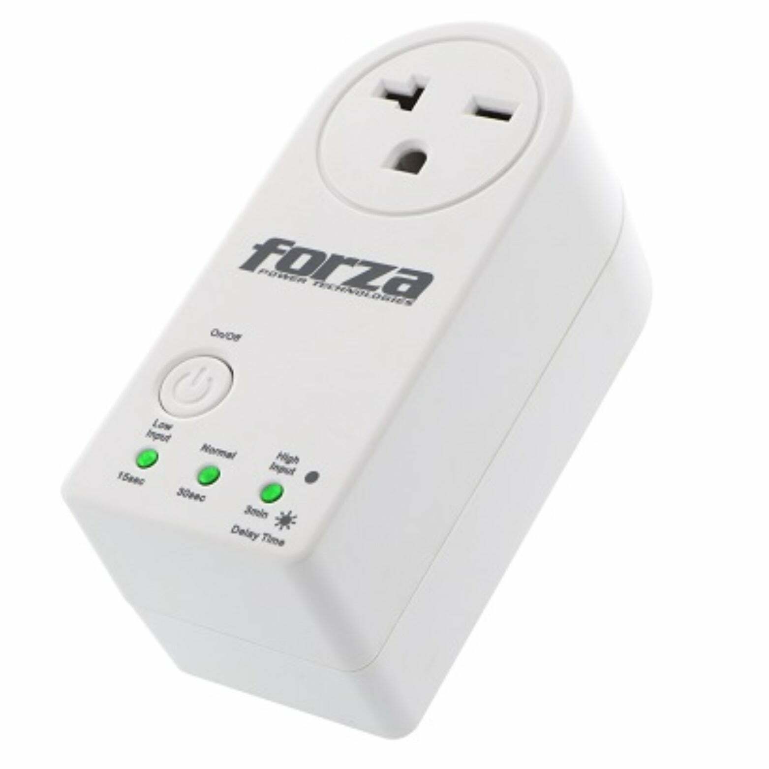Forza Power Technologies - Voltage Protector 4400W, 6-20R Outlet, 350° Plug, Timer 220V