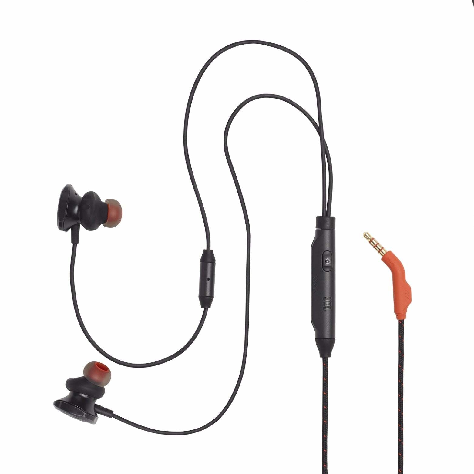 JBL Quantum 50 Wired In-Ear Headphones 3.5mm Headsets with Mic