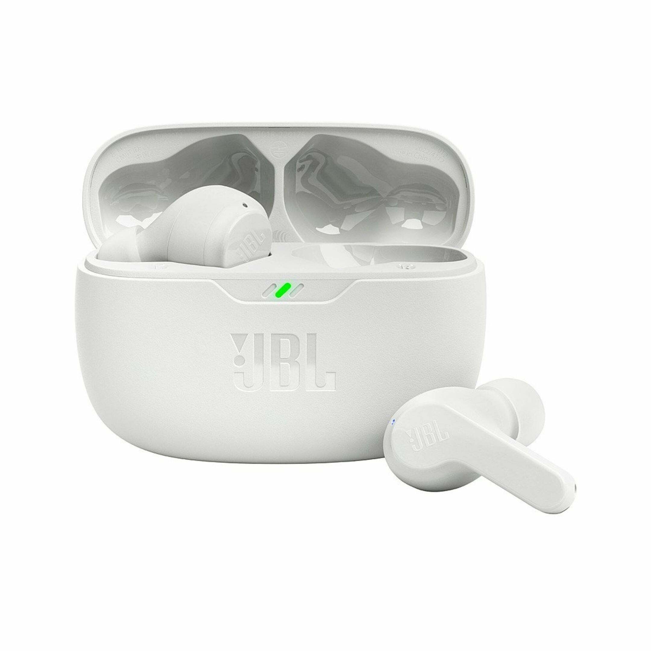 JBL Vibe Beam True Wireless Bluetooth Earbuds, White