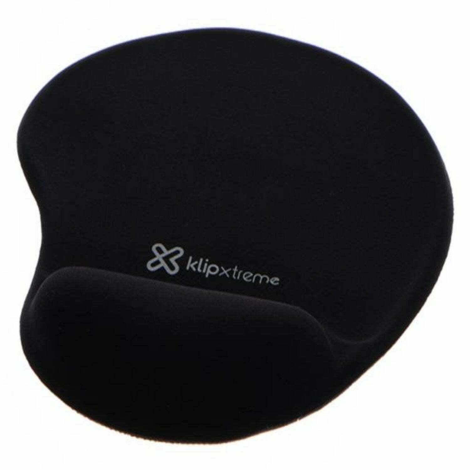 Klip Xtreme - Gel Mouse Pad with Wrist Support, Non-slip Rubberized Base - Black