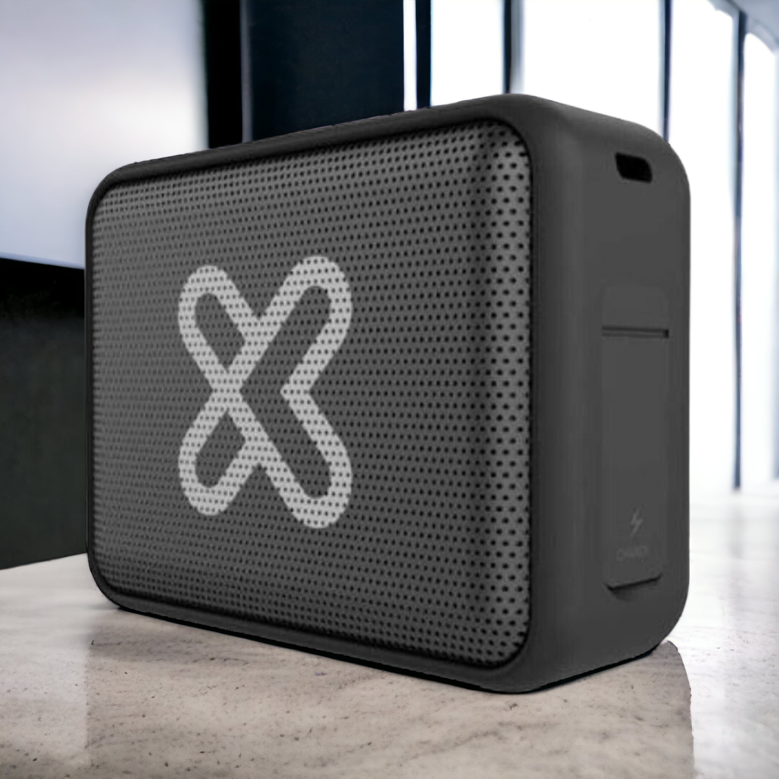 Klip Xtreme Nitro KBS-025 Waterproof Portable Speaker Bluetooth Wireless - Gray