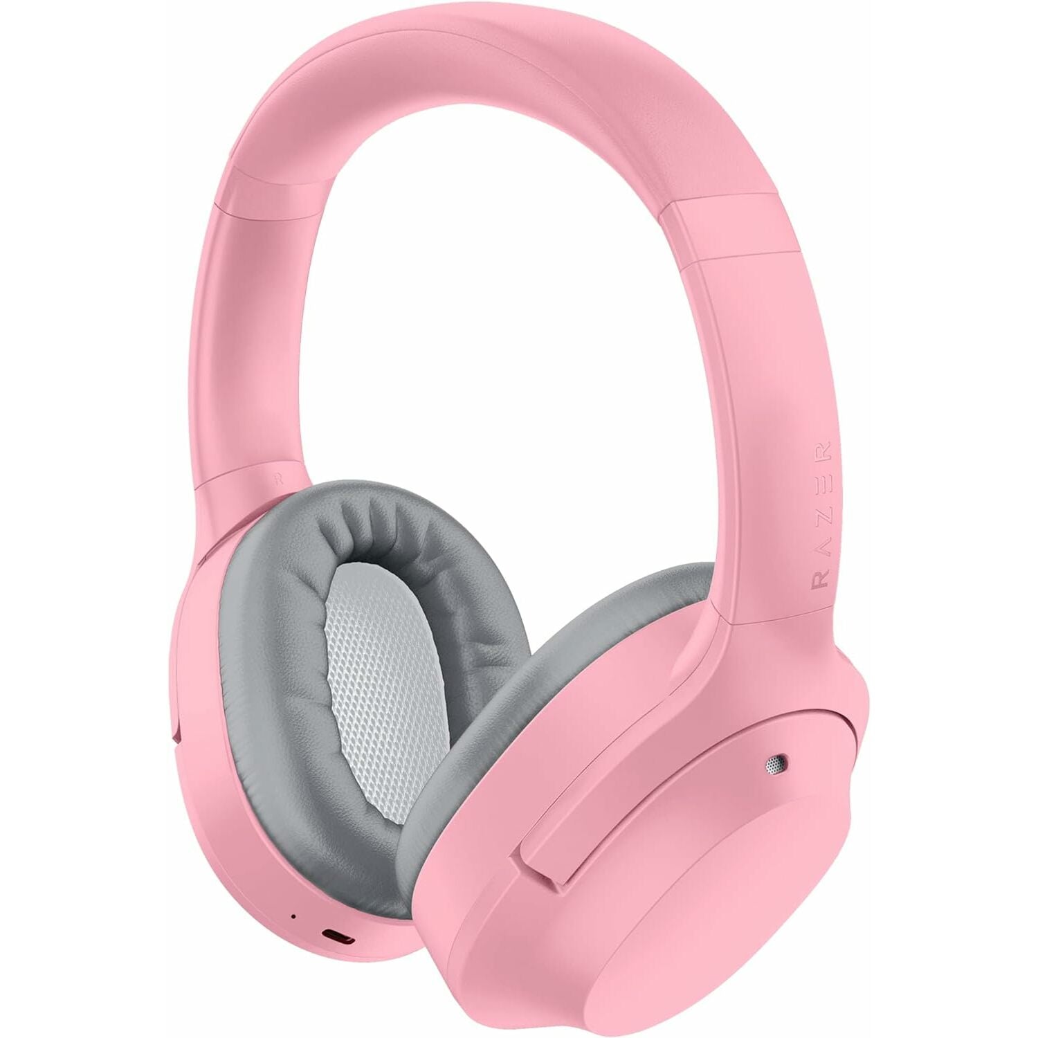 Razer Opus X Wireless Low Latency Headset Active Noise Cancellation, Bluetooth 5.0, Built-In Microphones - Quartz Pink