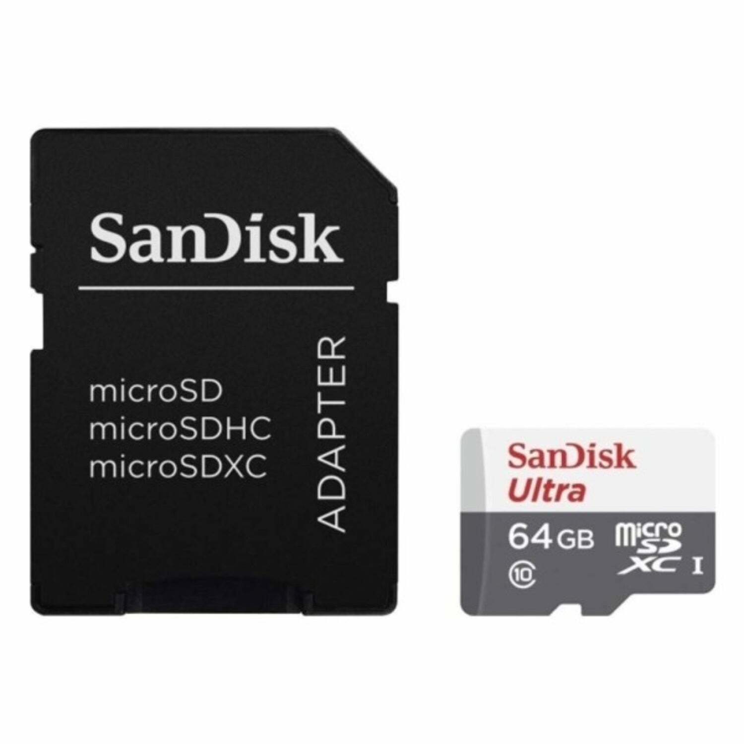 SanDisk Ultra 64GB 100MB/s Class 10 microSDXC Memory Card