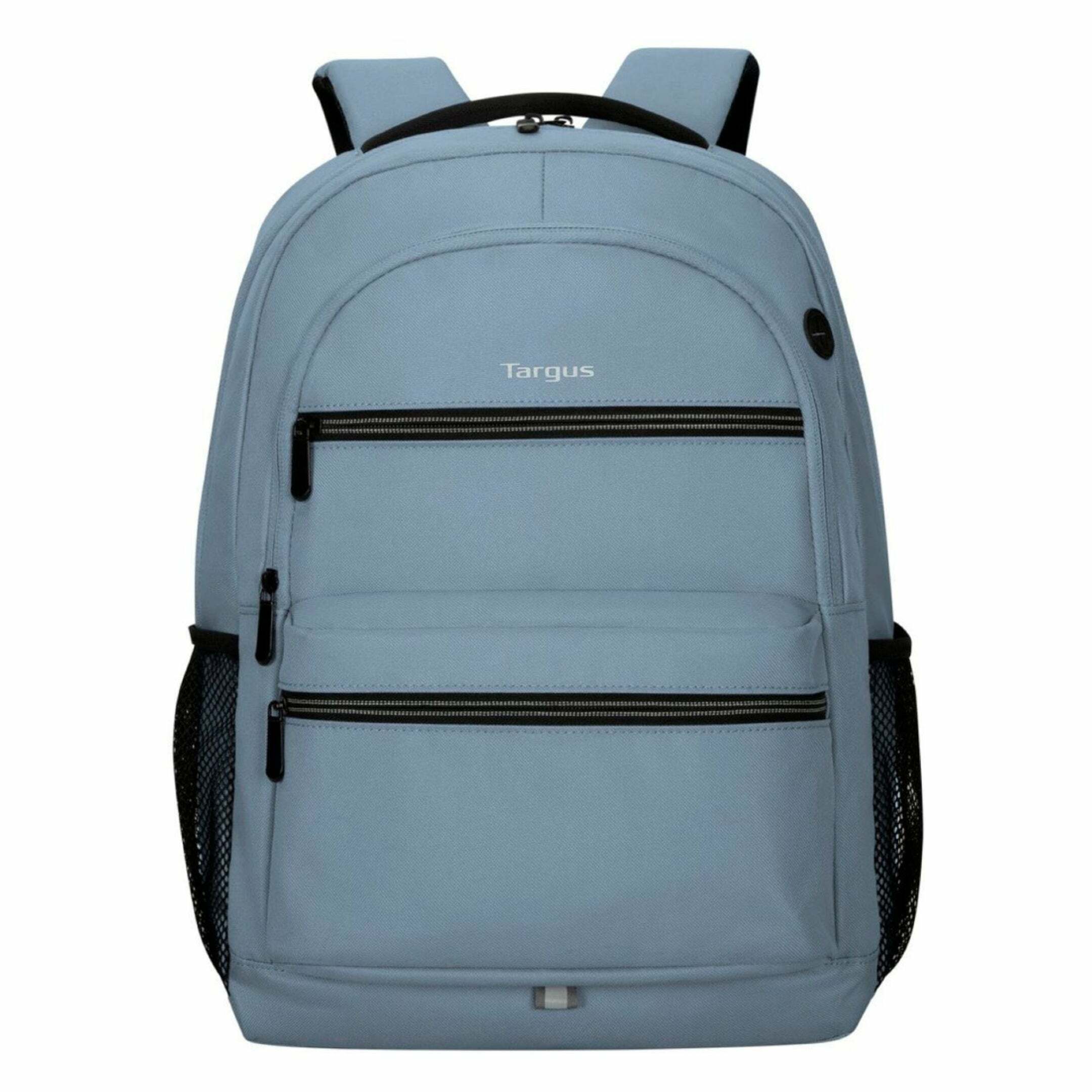Targus Octave II Backpack for 15.6” Laptops - Ergonomic and Reflective Design, Blue