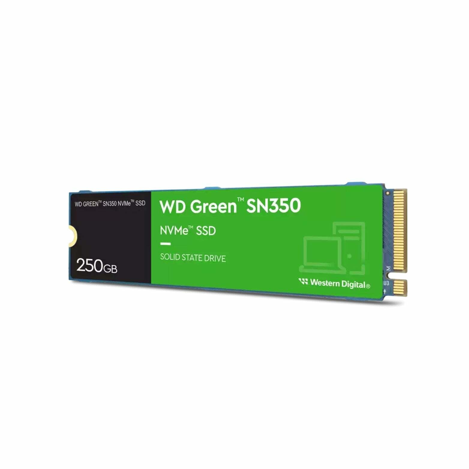 Western Digital 250GB Internal SSD SN350 NVMe M.2 2280 Solid State Drive