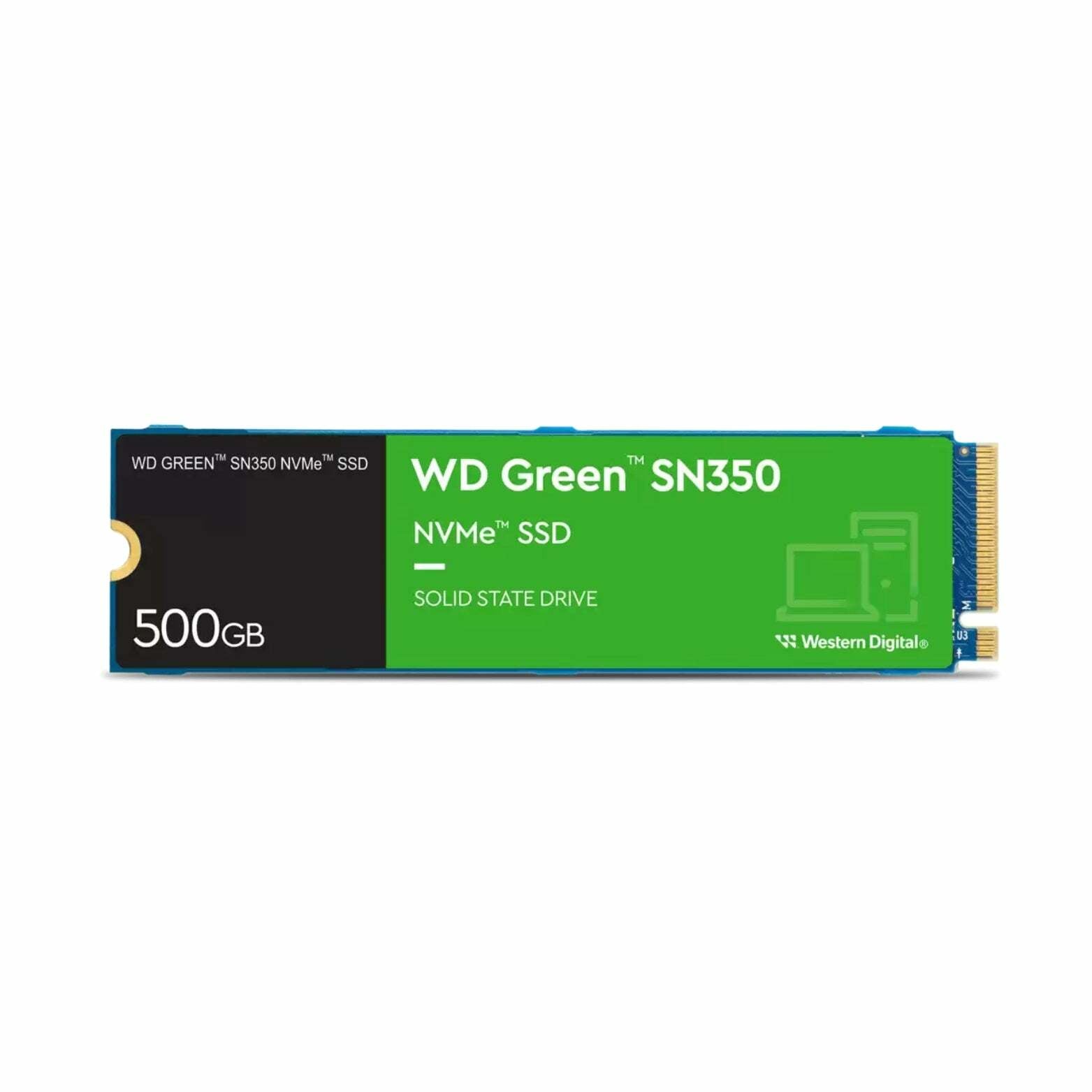 Western Digital 500GB Internal SSD SN350 NVMe M.2 2280 Solid State Drive