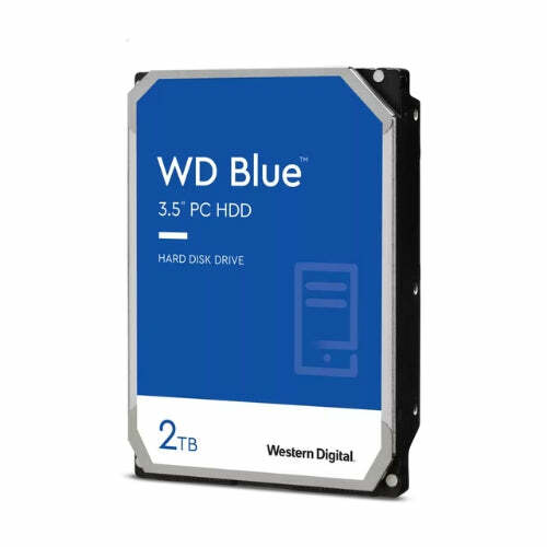 Western Digital Blue 2TB Internal Hard Drive Disk 3.5 SATA 6Gb/s