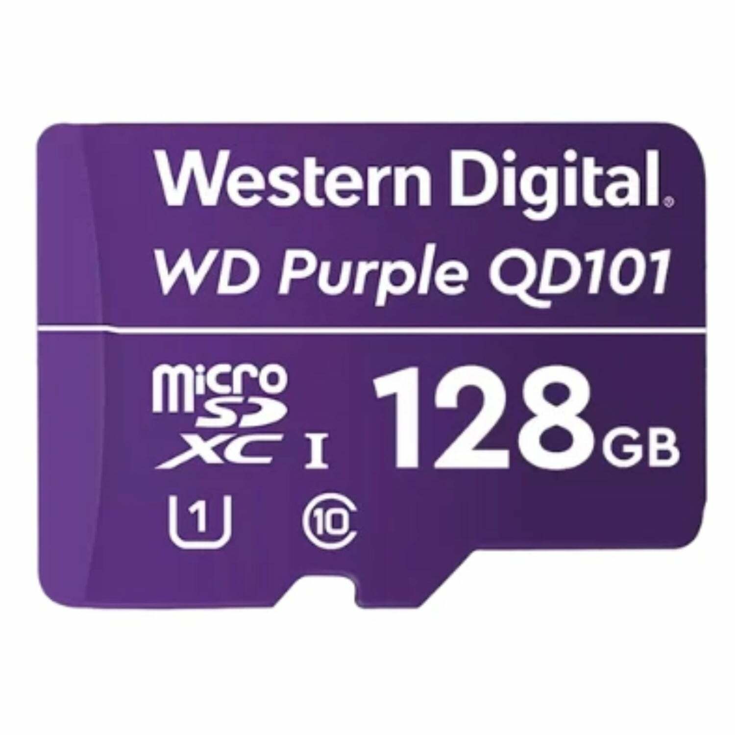 Western Digital Purple 128GB microSDXC Surveillance Flash Memory Card