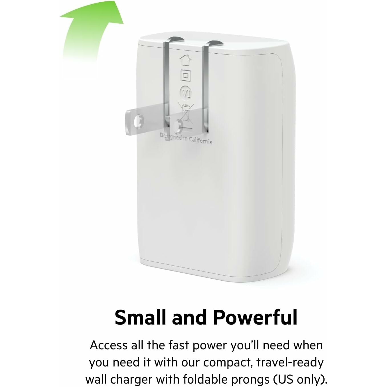 Belkin 30-Watt USB-C Wall Charger, USB-C Power Delivery, PPS Fast Charging