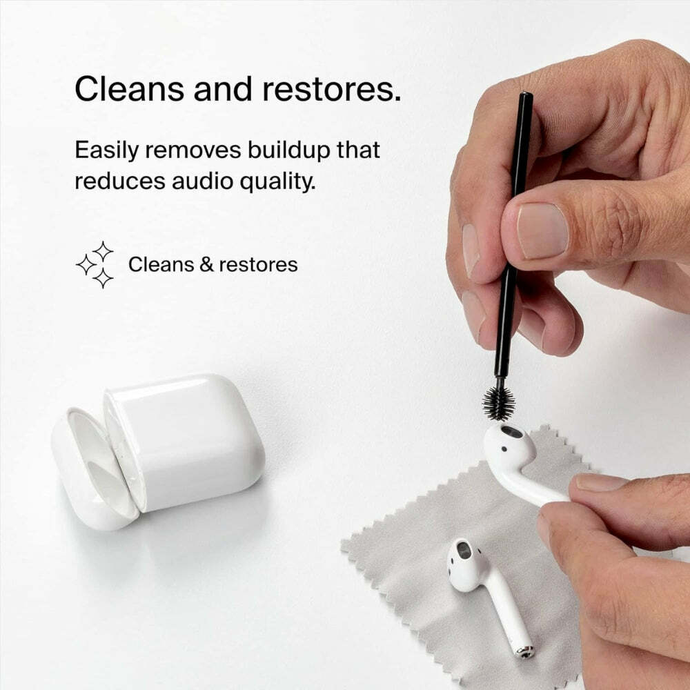 Belkin AirPods Cleaning Kit for One-Time Use, Compatible with AirPods Gen 1, 2, & 3