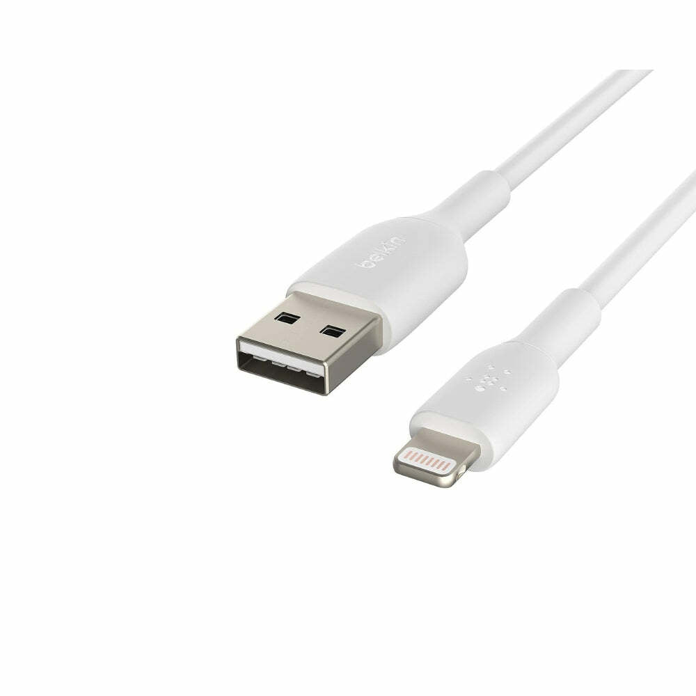 Belkin BoostCharge Lightning Cable - 9.8ft/3M - MFi Certified Apple iPhone Charger USB to Lightning Cable