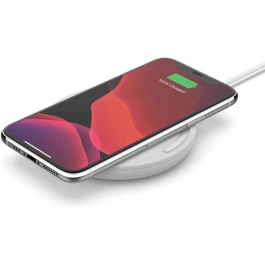 Belkin Quick Charge Wireless Charging Pad - 10W Qi-Certified Charger Pad