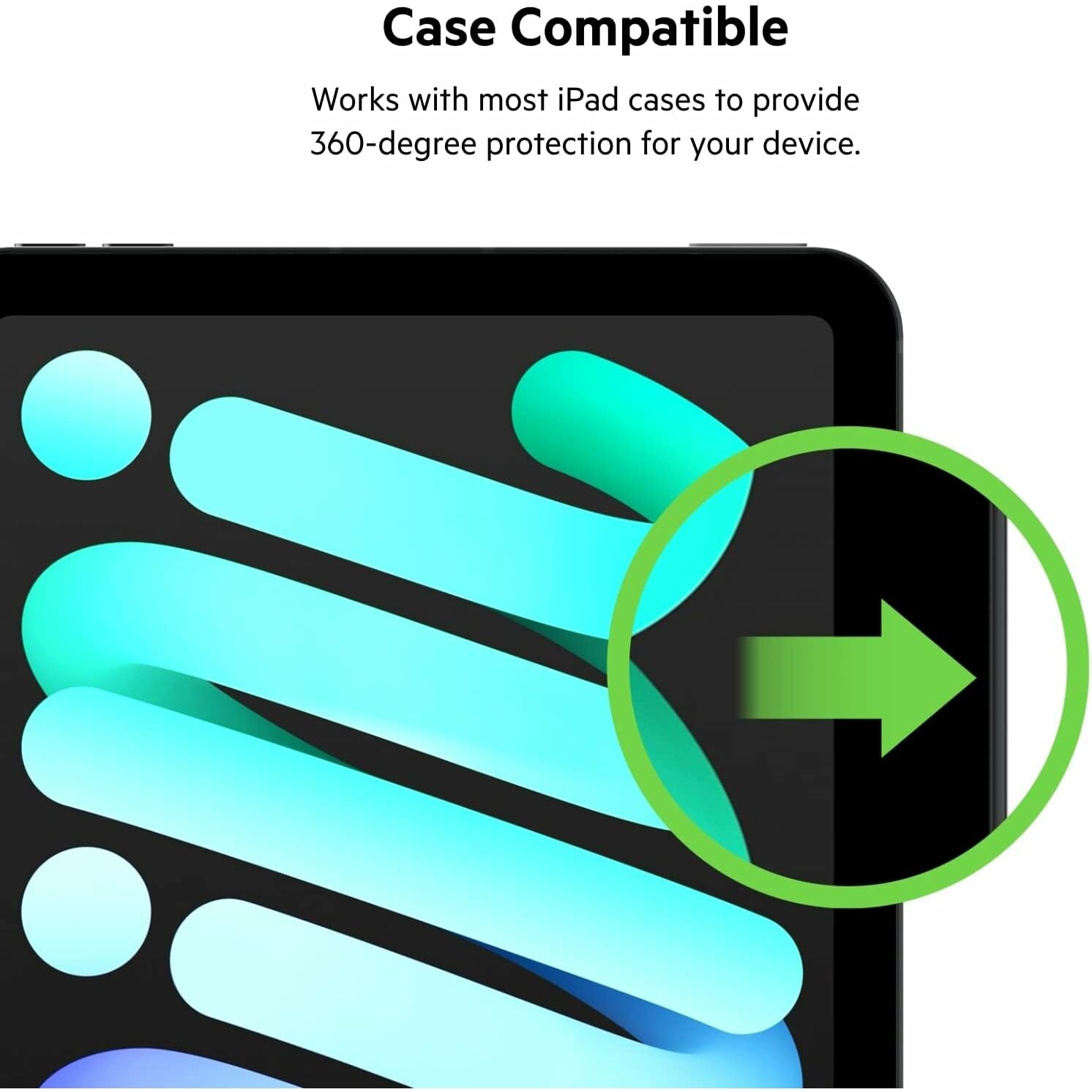 Belkin ScreenForce™ TemperedGlass Screen Protector for iPad Mini 6th Generation with Apple Pencil Compatibility