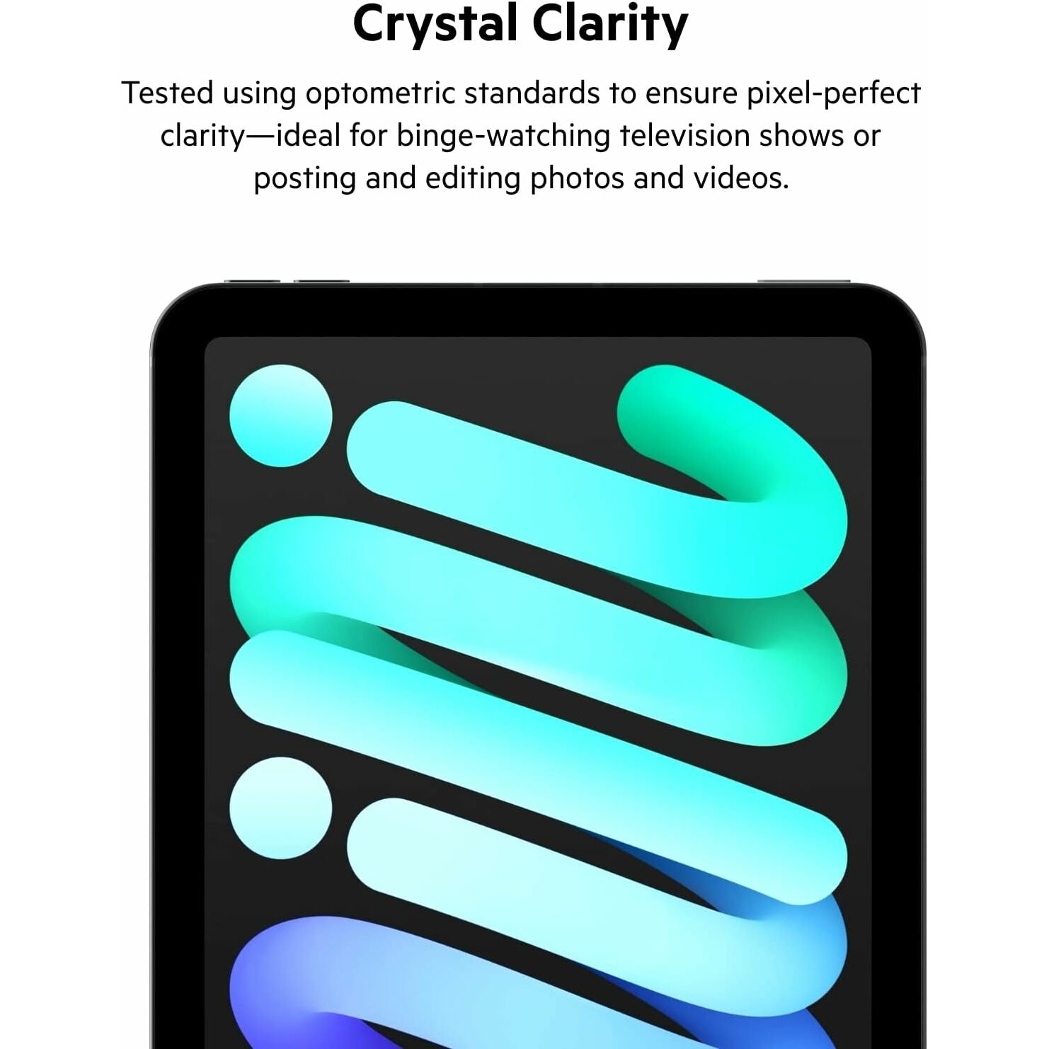 Belkin ScreenForce™ TemperedGlass Screen Protector for iPad Mini 6th Generation with Apple Pencil Compatibility