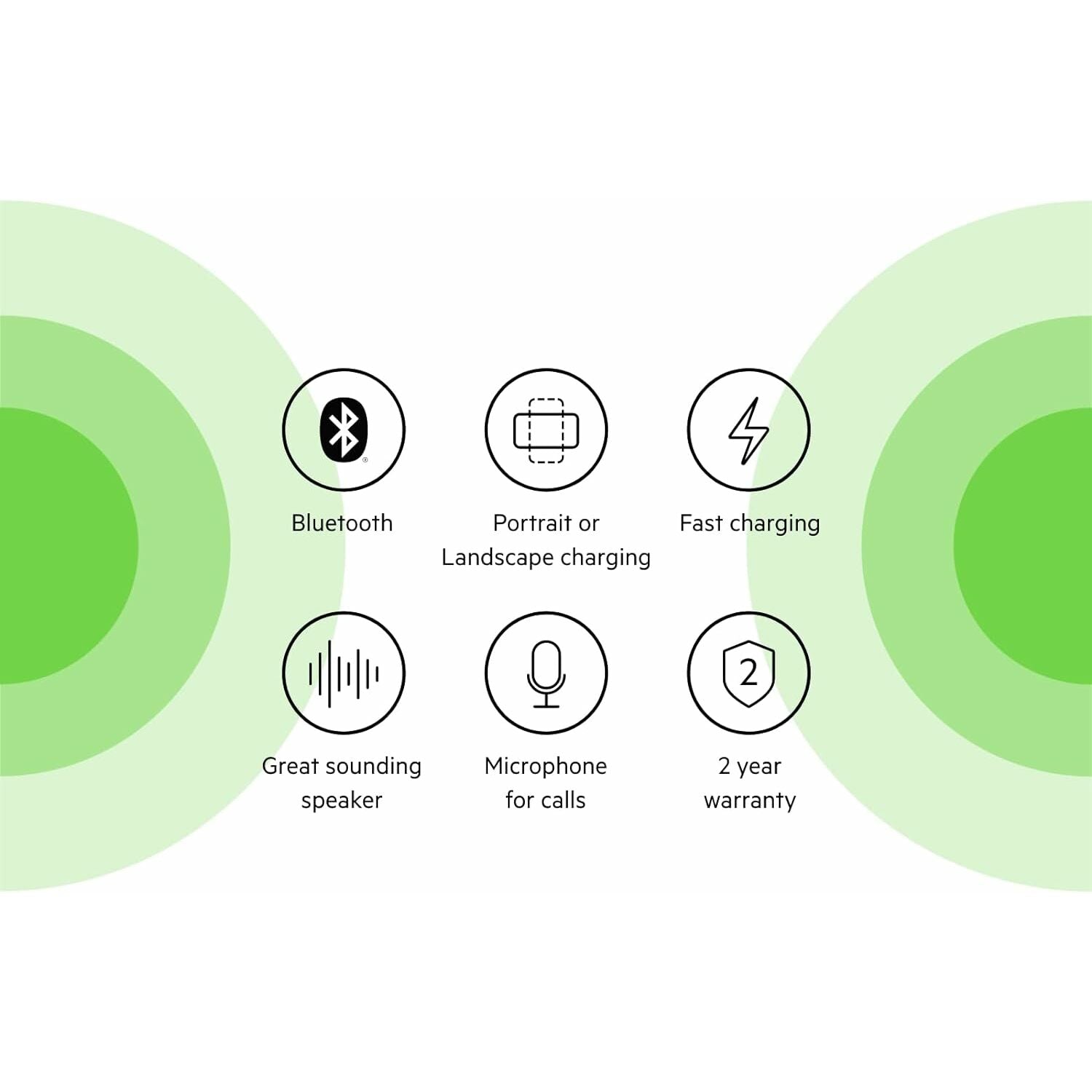 Belkin SoundForm Charge - Bluetooth Speaker + 10W Wireless Charger