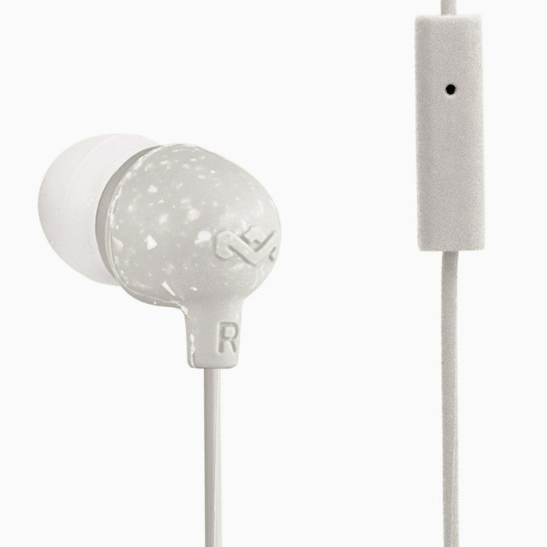 House of Marley - Little Bird Headphones Wired Earbuds w/ Mic White