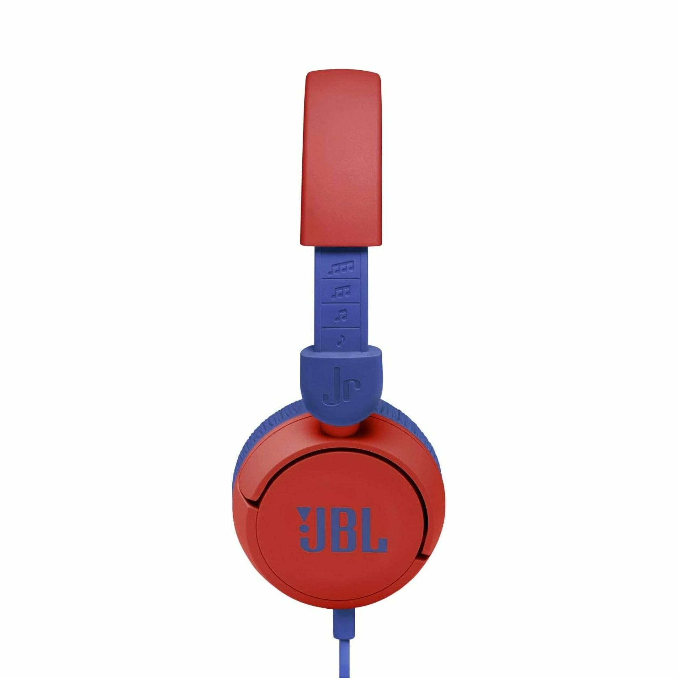 JBL JR 310 - Kids On-Ear Wired Headphones w/ Mic Red/Blue