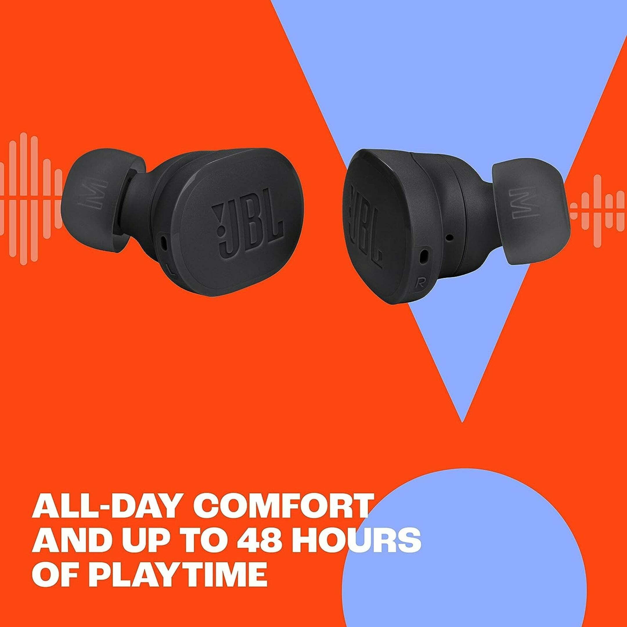 JBL Tune Buds True Wireless Noise Cancelling, Black