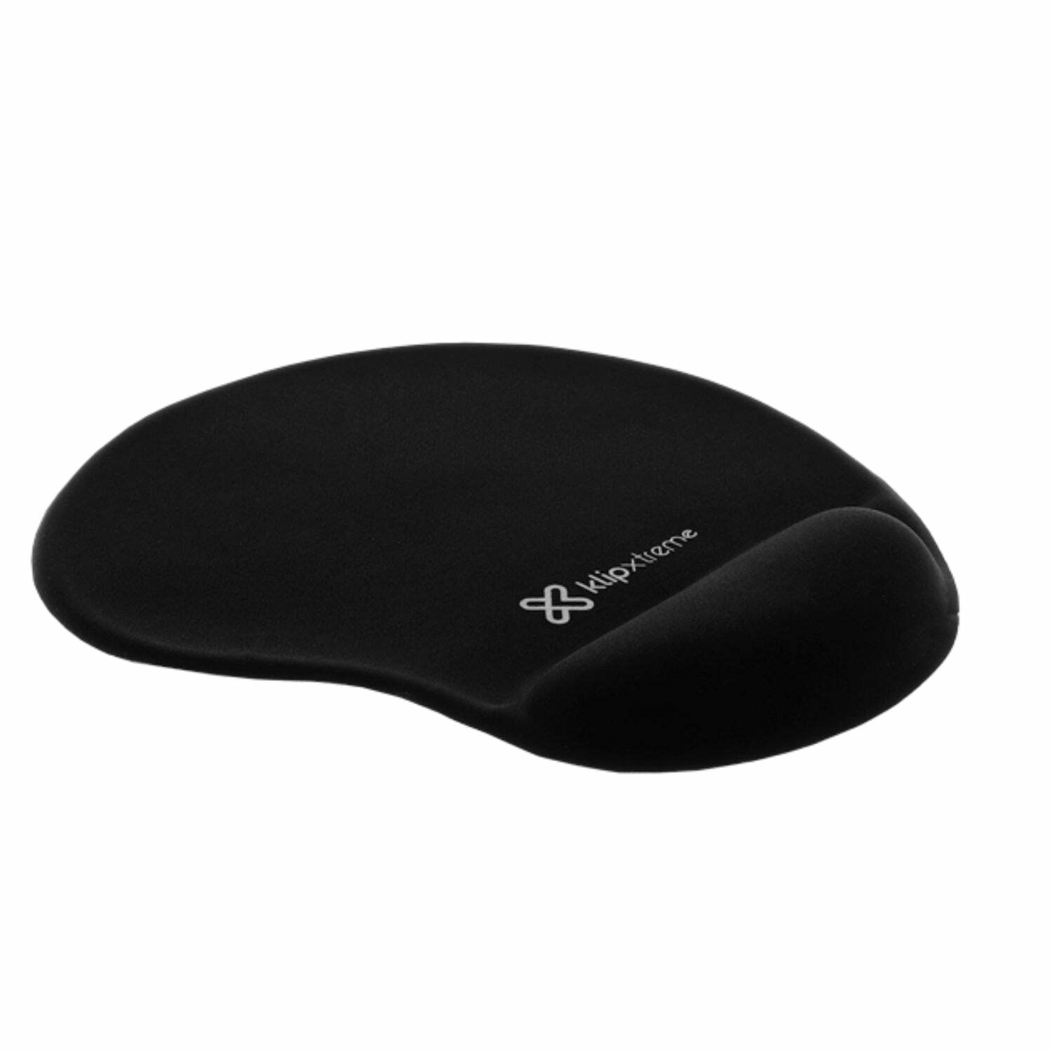 Klip Xtreme - Gel Mouse Pad with Wrist Support, Non-slip Rubberized Base - Black