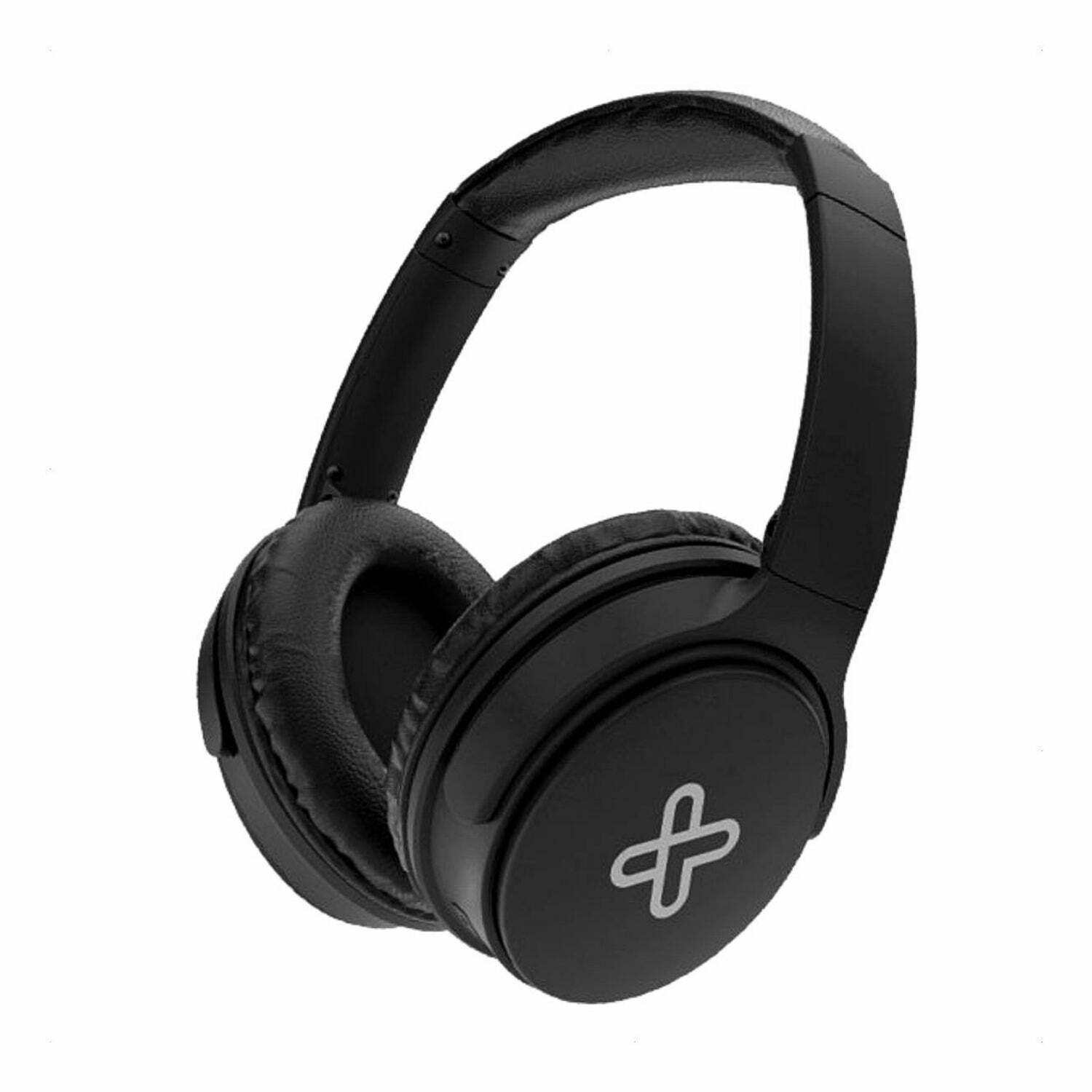 Klip Xtreme - Oasis KNH-050 Wireless Bluetooth Noise Cancelling Headphones - Black