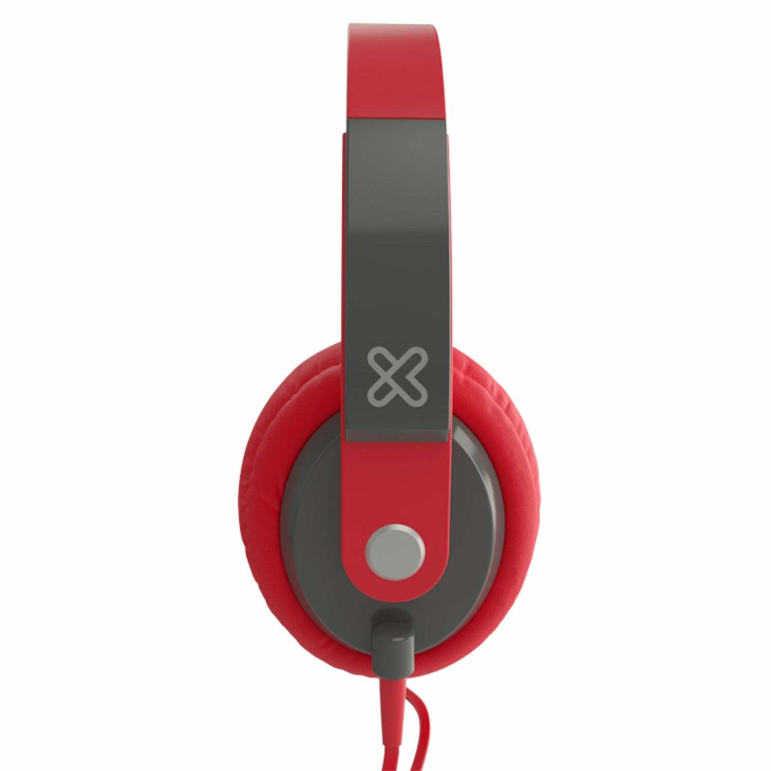 Klip Xtreme - Obsession KHS-550RD Wired Headphones High Quality Audio - Red