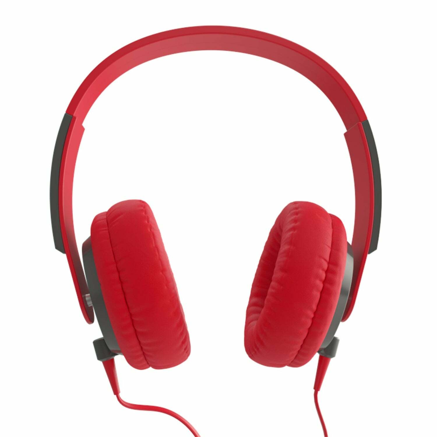 Klip Xtreme - Obsession KHS-550RD Wired Headphones High Quality Audio - Red