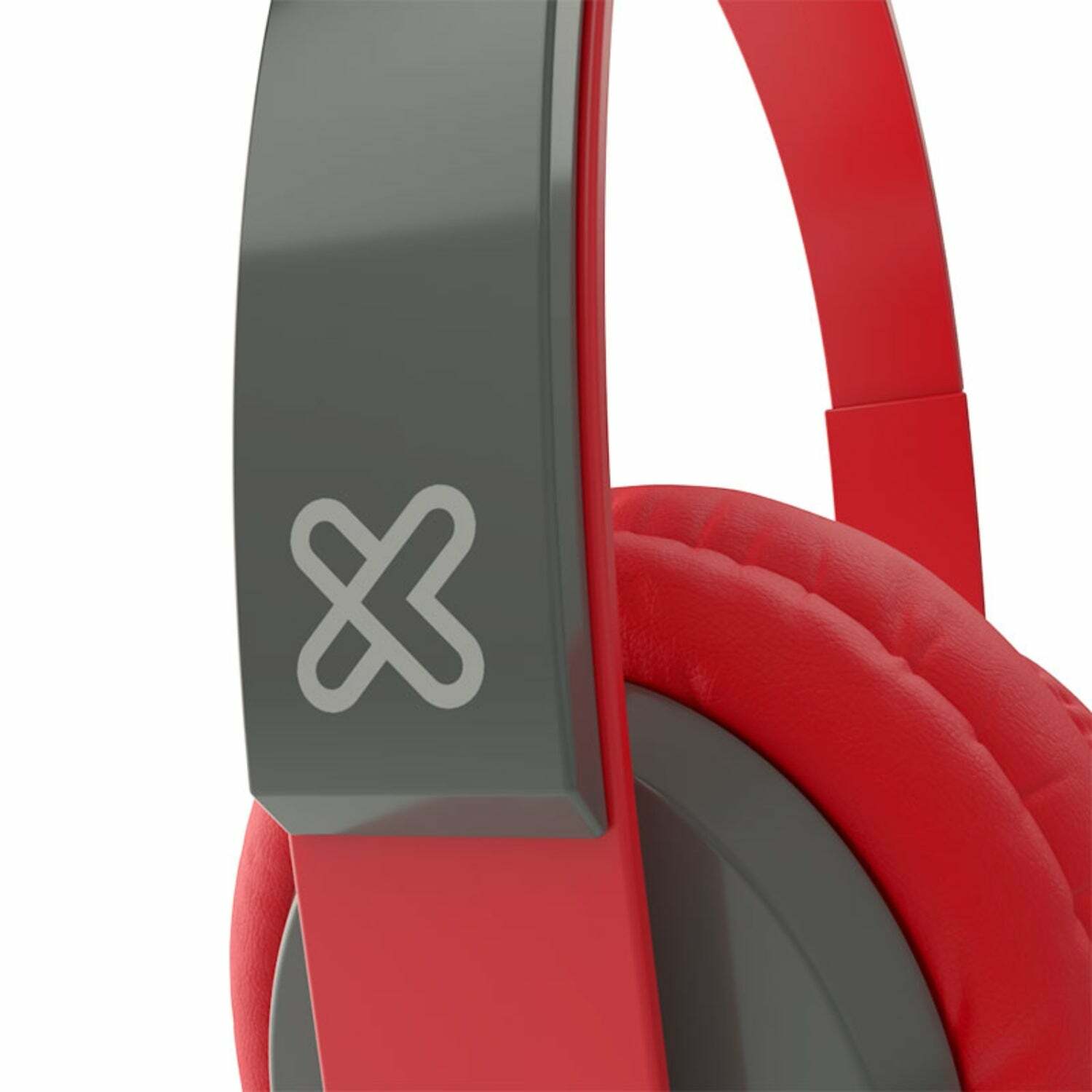 Klip Xtreme - Obsession KHS-550RD Wired Headphones High Quality Audio - Red