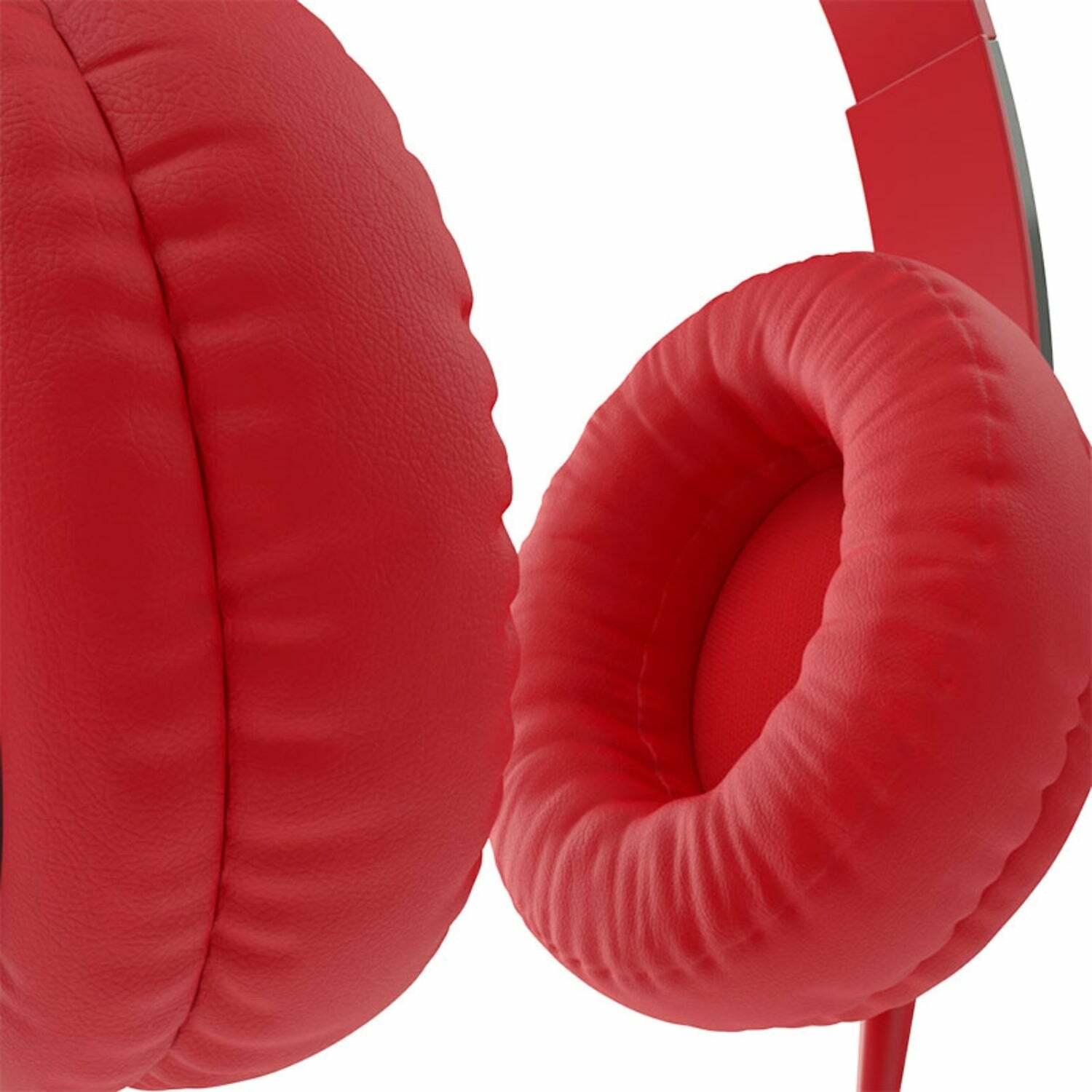 Klip Xtreme - Obsession KHS-550RD Wired Headphones High Quality Audio - Red