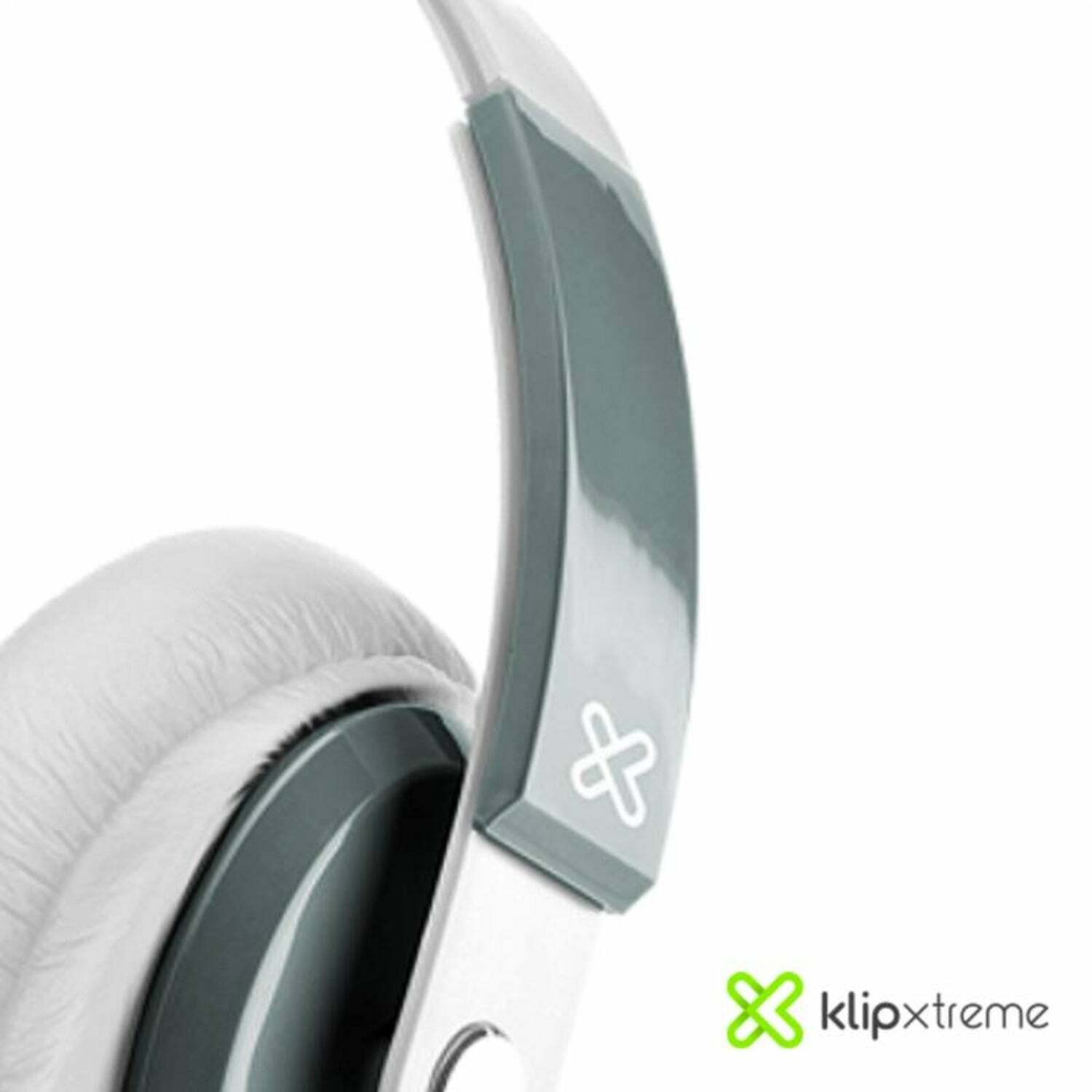 Klip Xtreme - Obsession KHS-550WH Wired Headphones High Quality Audio - White