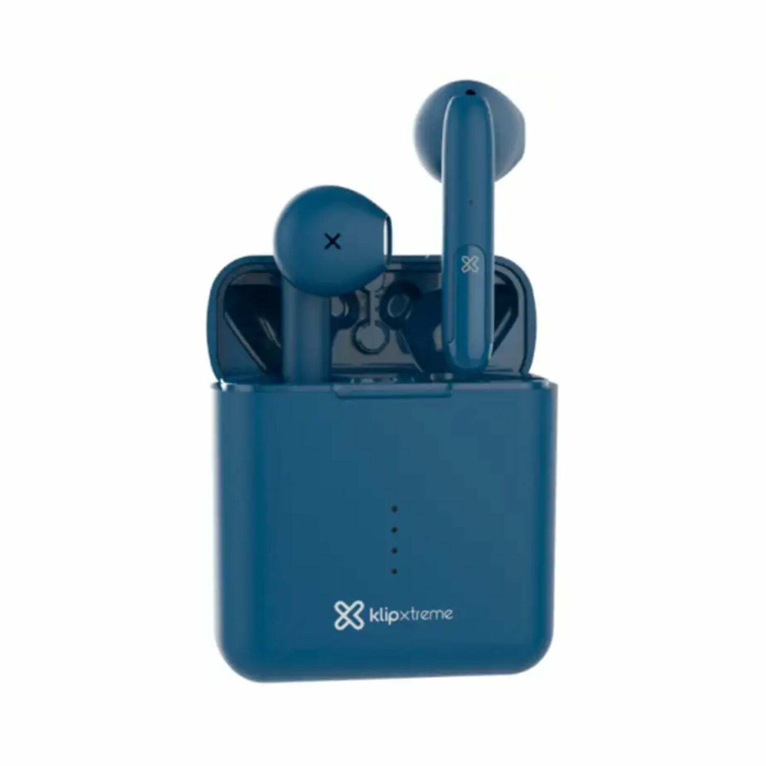 Klip Xtreme - TwinTouch KTE-010 True Wireless Bluetooth Stereo Earbuds - Blue