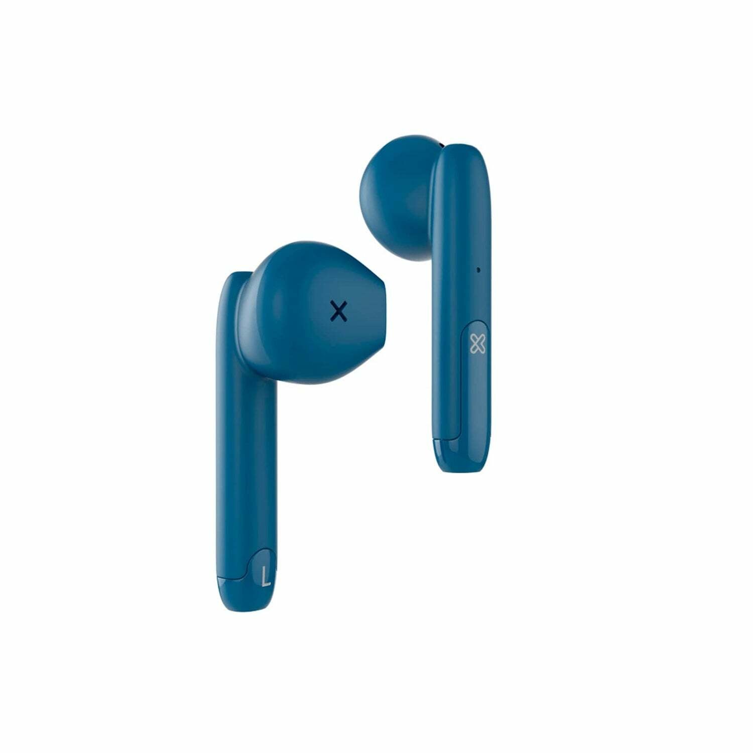 Klip Xtreme - TwinTouch KTE-010 True Wireless Bluetooth Stereo Earbuds - Blue