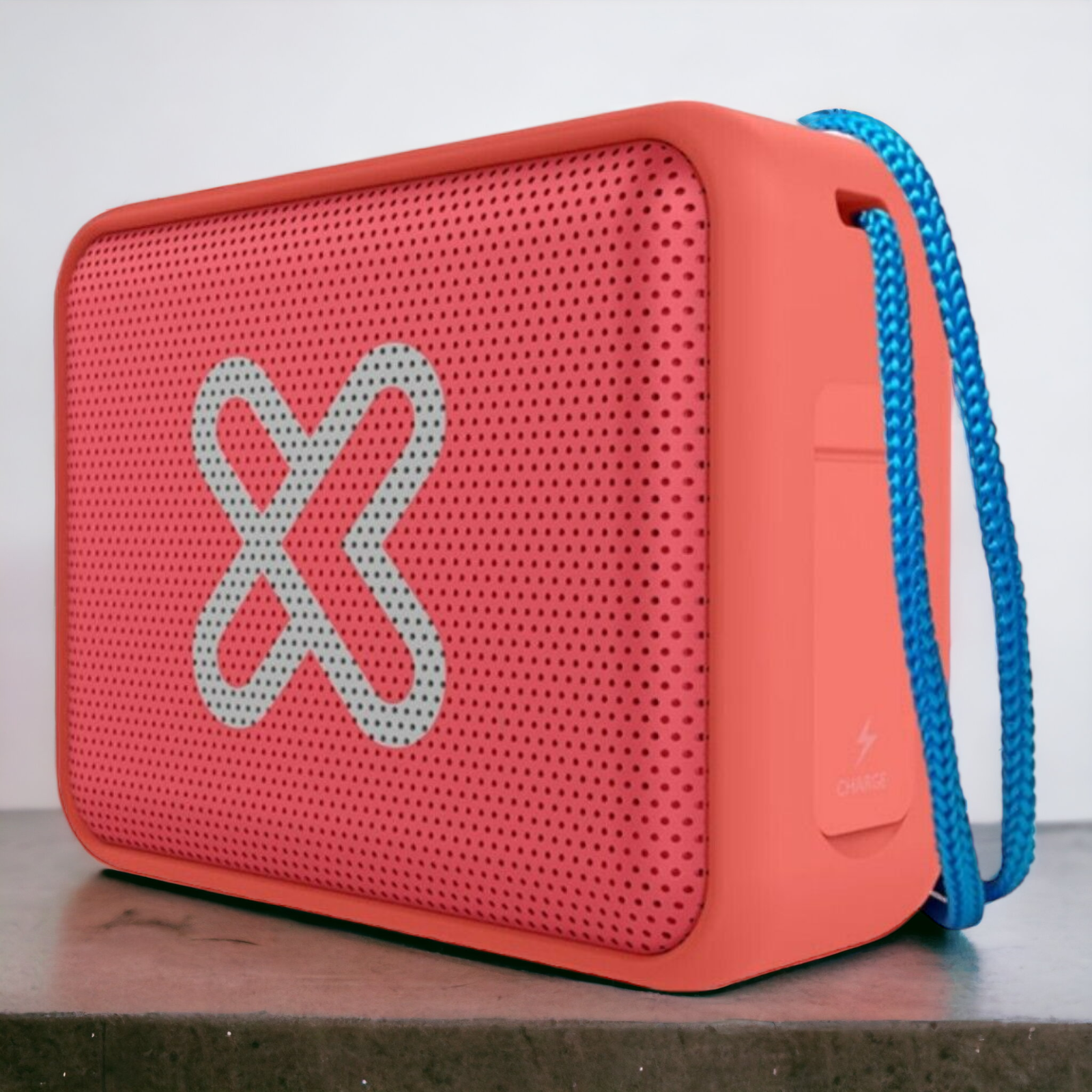 Klip Xtreme Nitro KBS-025 Waterproof Portable Speaker Bluetooth Wireless - Coral