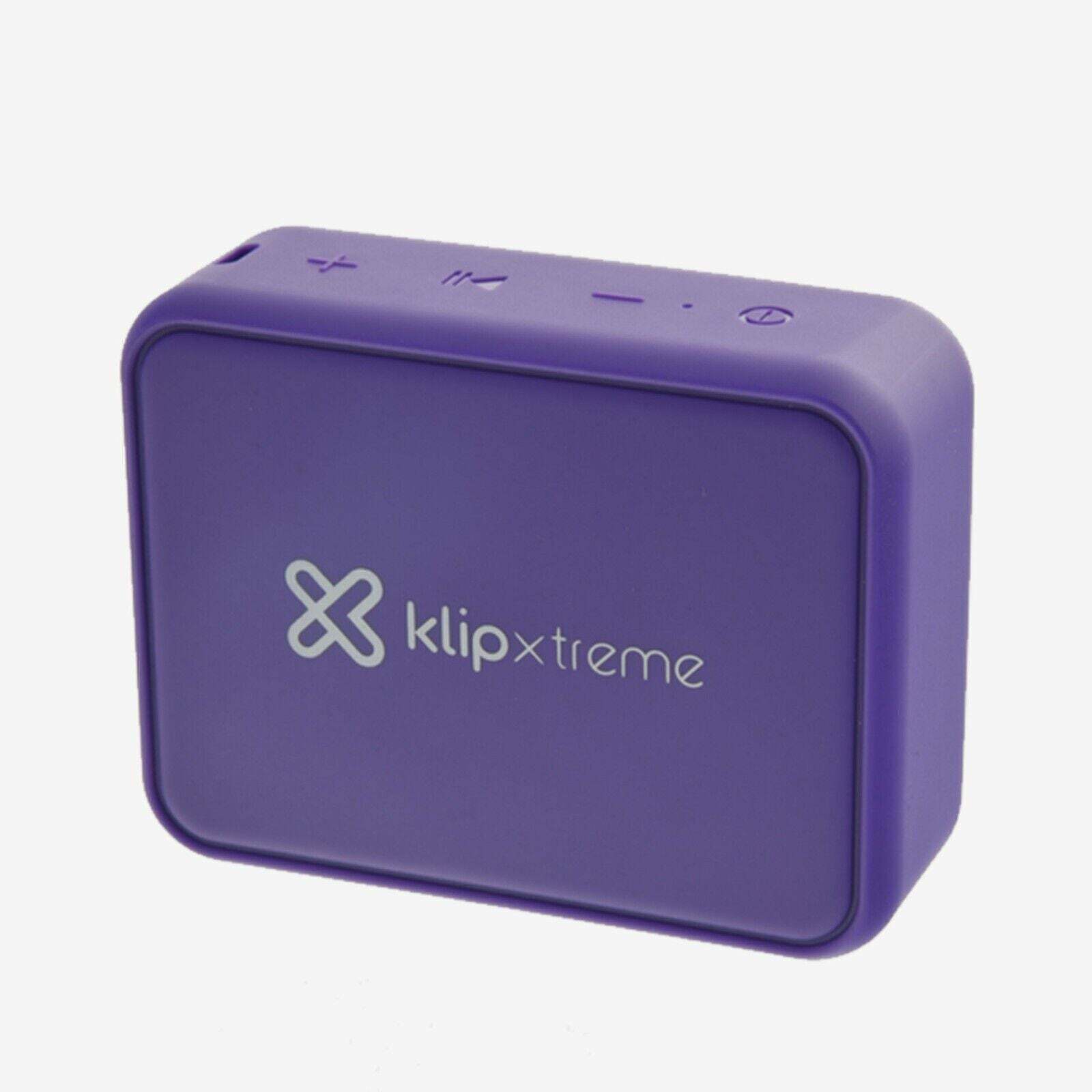 Klip Xtreme Nitro KBS-025 Waterproof Portable Speaker Bluetooth Wireless - Purple