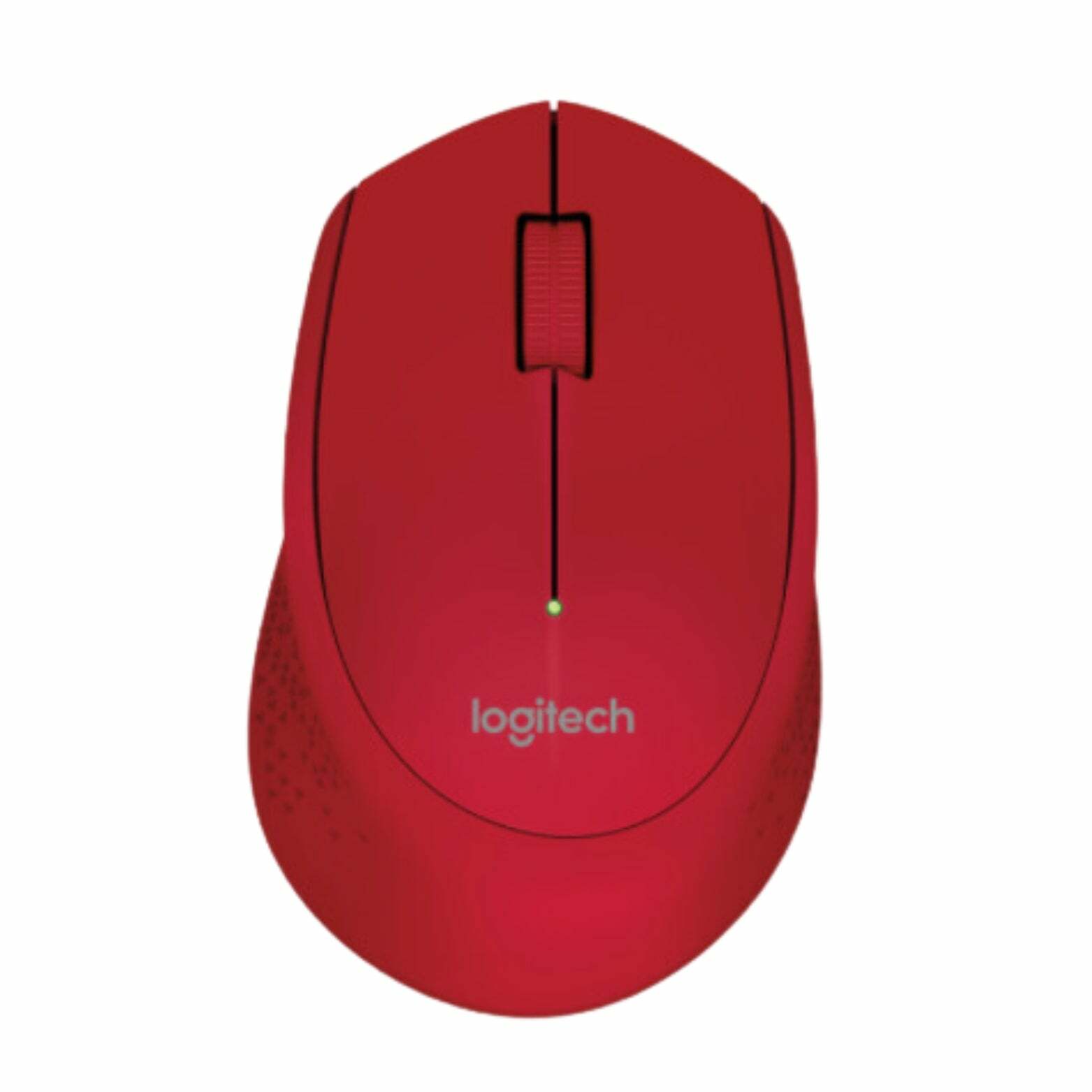 Logitech M280 2.4GHz 3-keys Wireless Optical Mouse Red