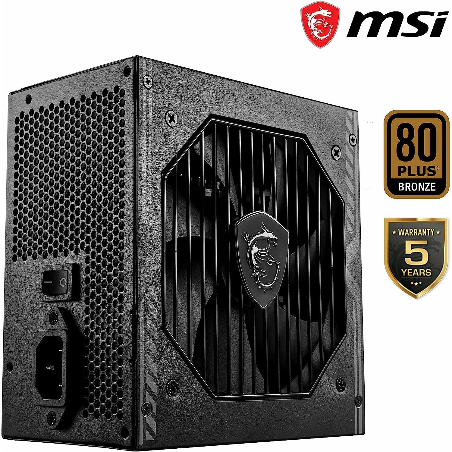 MSI Gaming Power Supply MAG A550BN 550W 20+4 pin ATX