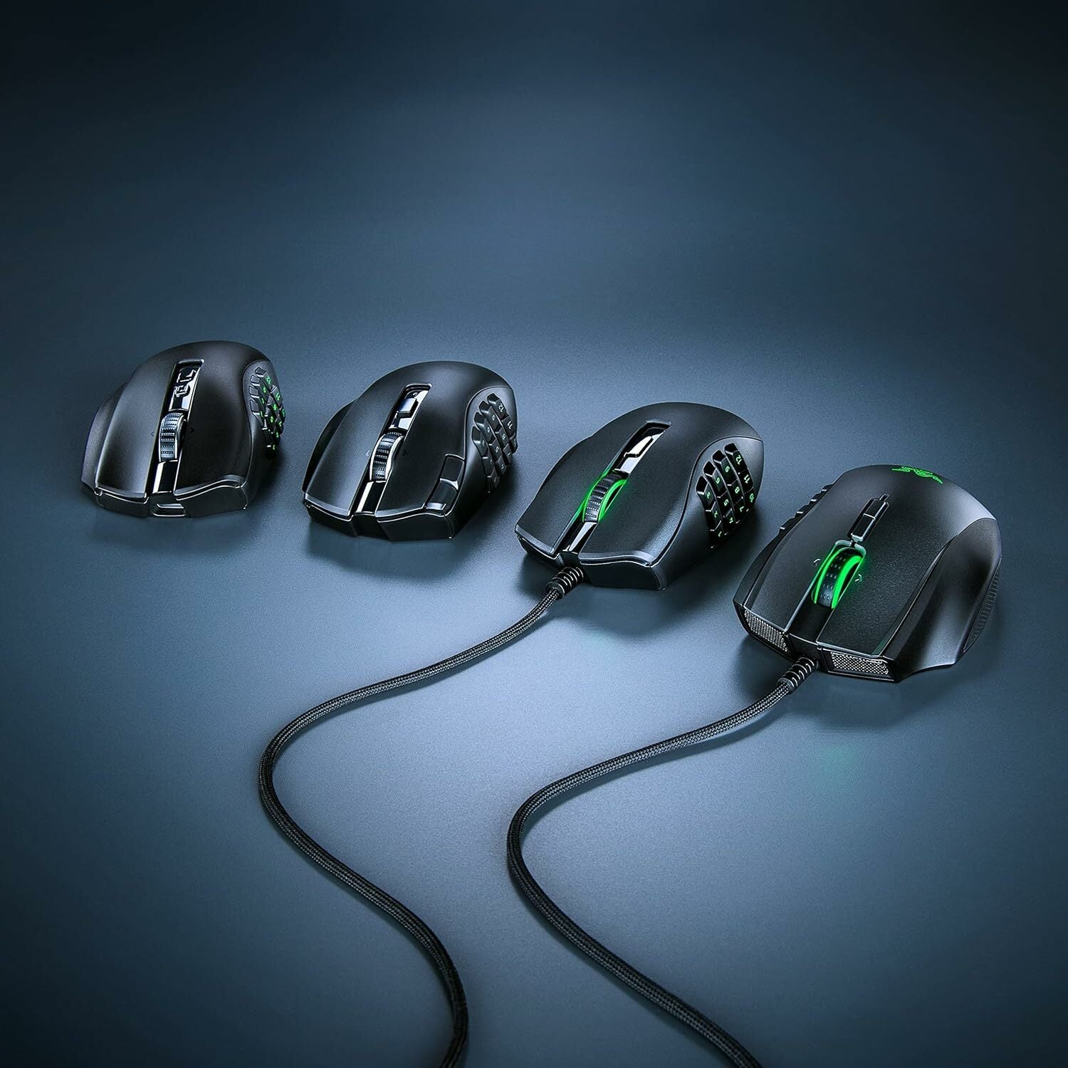 Razer Naga V2 HyperSpeed Wireless MMO Gaming Mouse 19 Programmable Buttons