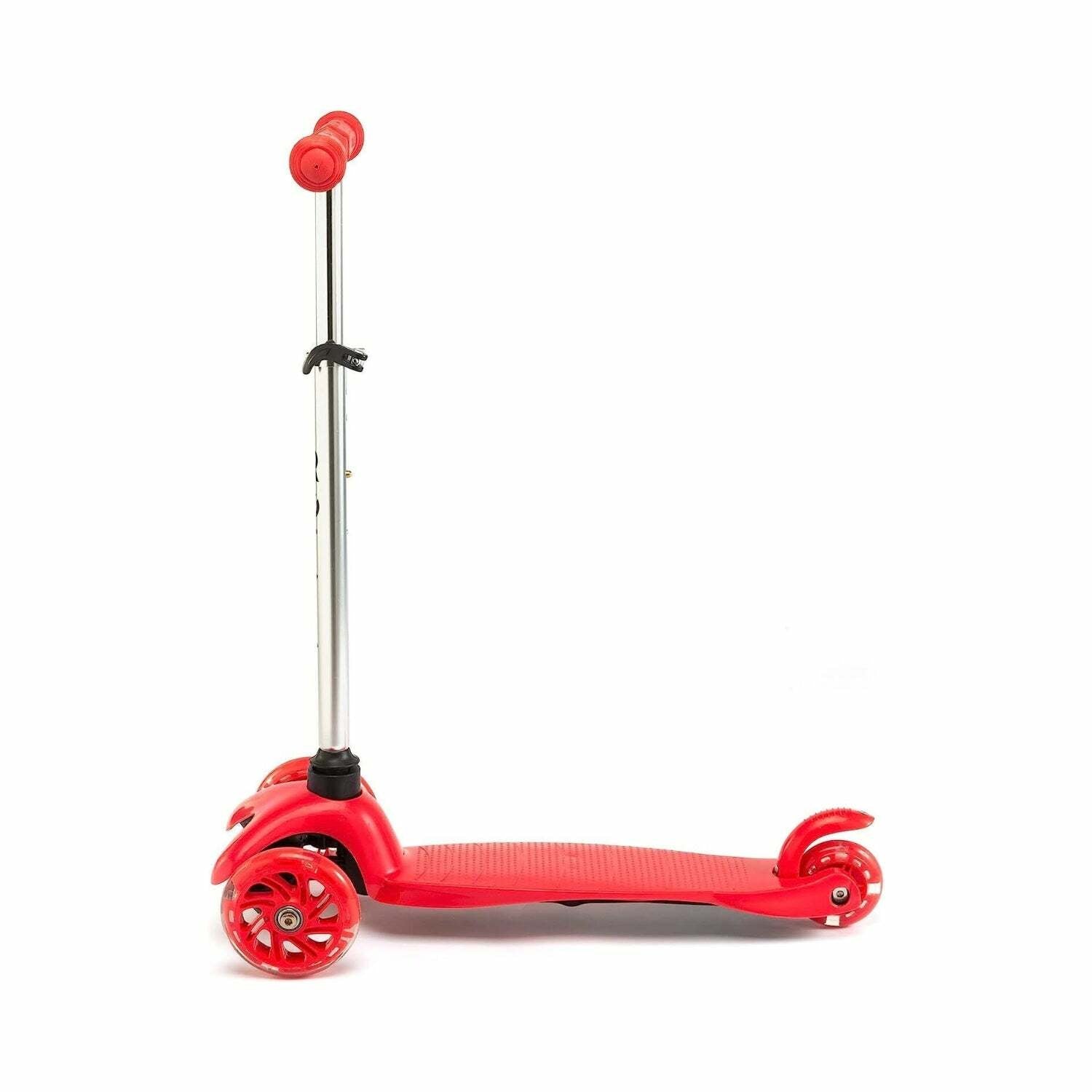 ROFFT - Kick Scooter, Lean-to-Steer LED 3 Wheel, Kids Ages 3-5 Red