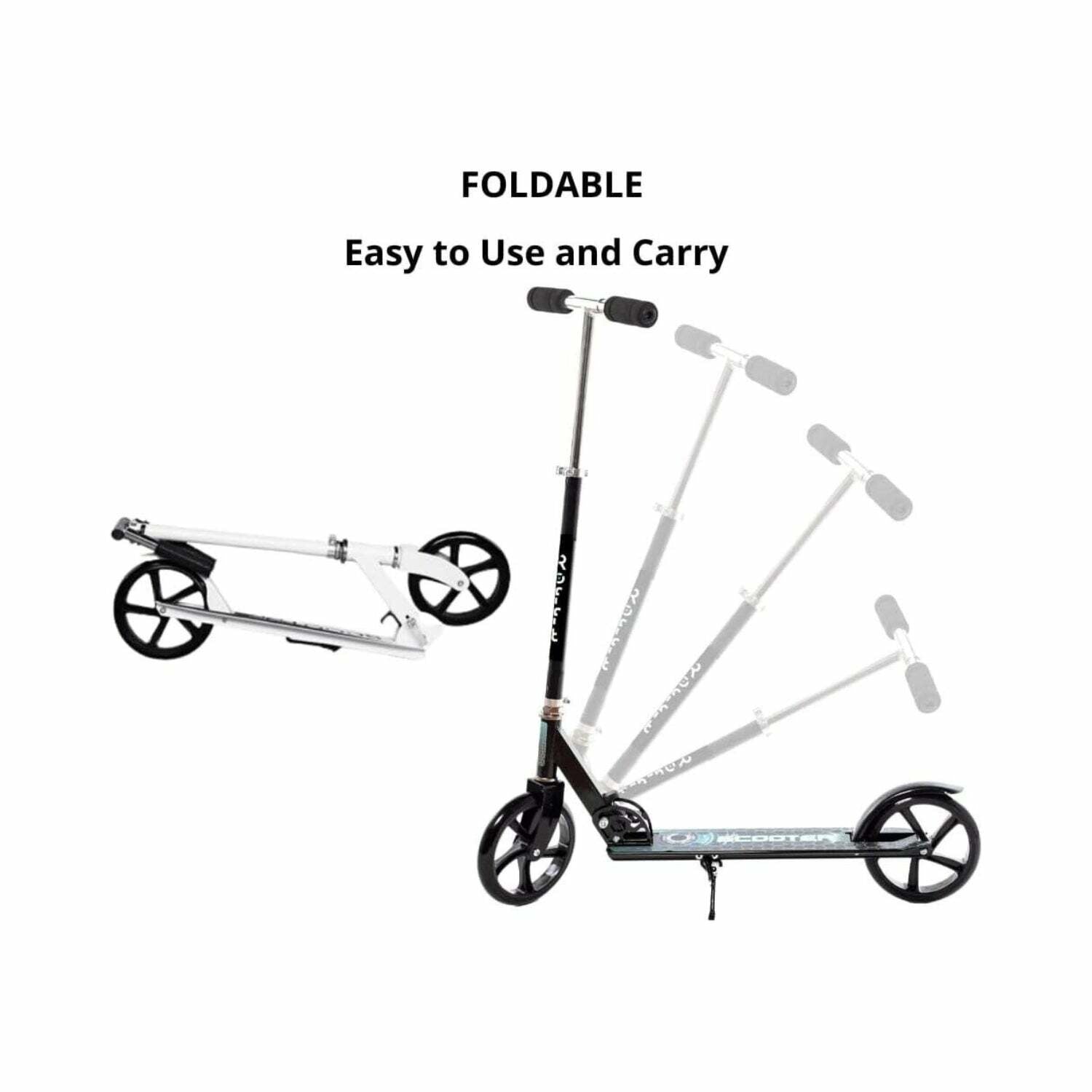ROFFT - Kick Urban Scooter Foldable, 2 Wheels 8