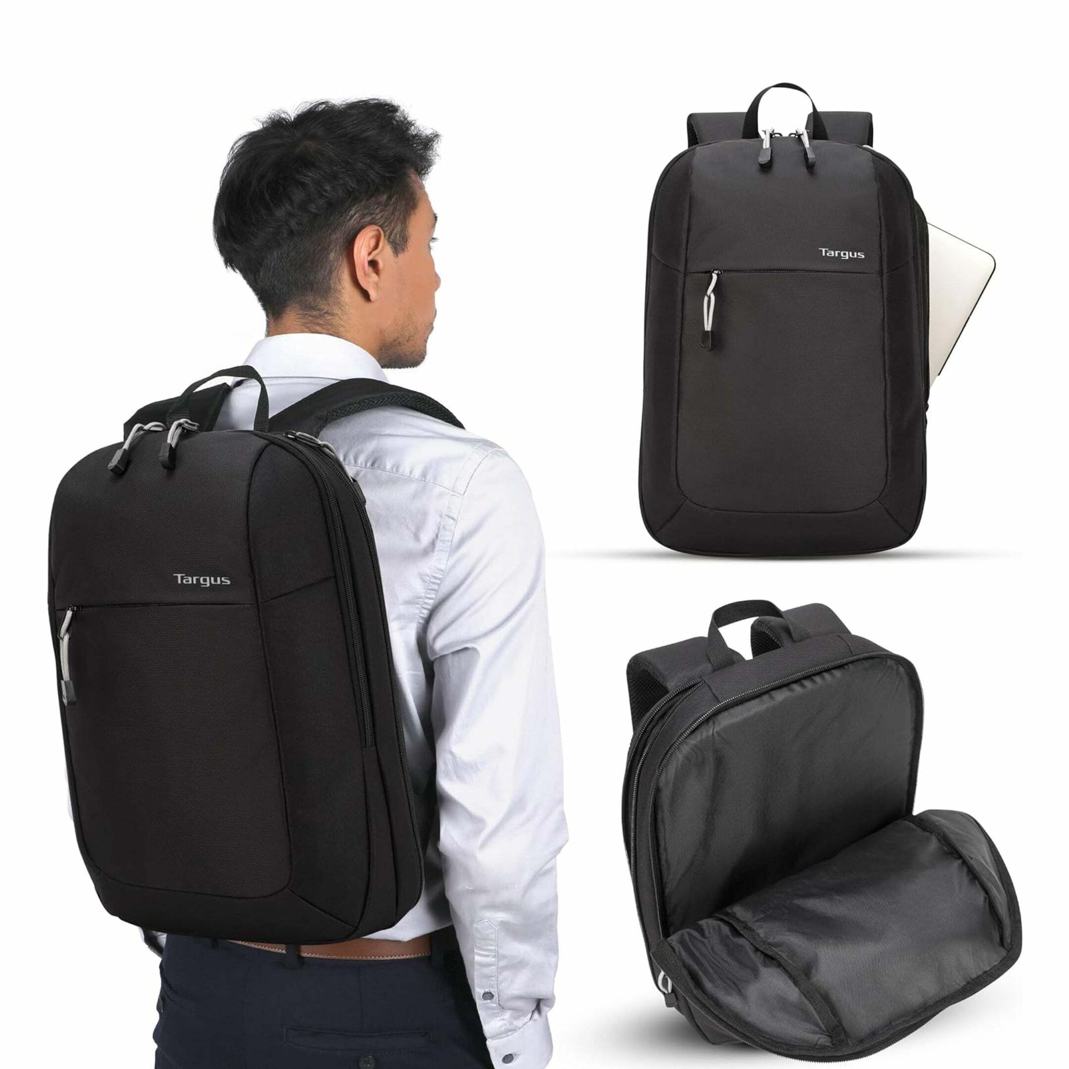 Targus Intellect Essentials Backpack for 15.6-Inch Laptop - Black