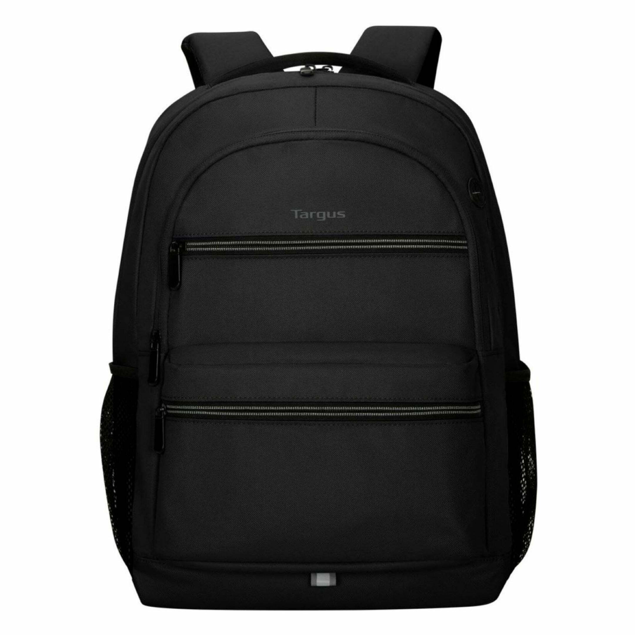 Targus Octave II Backpack for 15.6” Laptops - Ergonomic and Reflective Design, Black