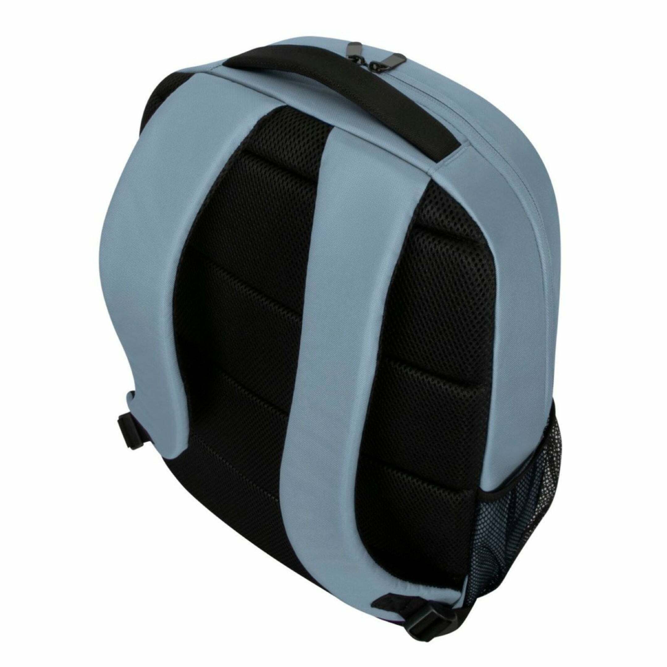 Targus Octave II Backpack for 15.6” Laptops - Ergonomic and Reflective Design, Blue