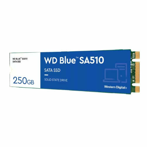 Western Digital Blue 250GB SSD SA510 Internal Solid State Drive M.2 2280 SATA 6Gb/s